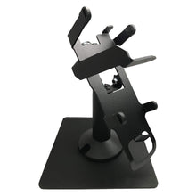 Load image into Gallery viewer, First Data FD150 Key Locking Freestanding Swivel and Tilt Stand with Square Plate
