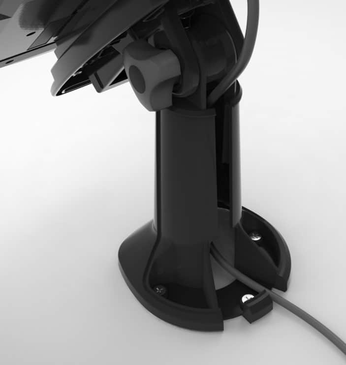 Verifone Mx915/Mx925, M400, M440 7" Pole Mount Terminal Stand - DCCSUPPLY.COM