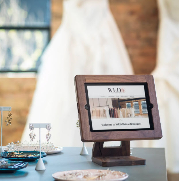 Custom Made iPad Frame Stand