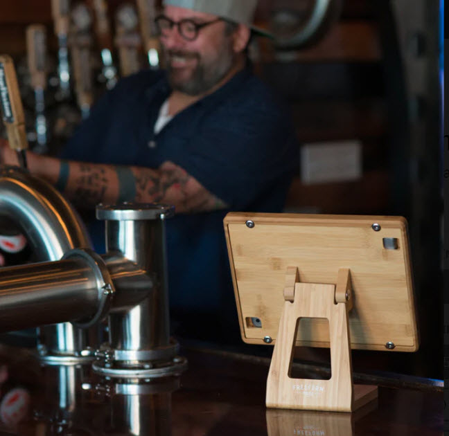 Custom Made iPad Frame Stand