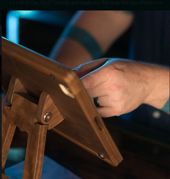 Custom Made iPad Frame Stand