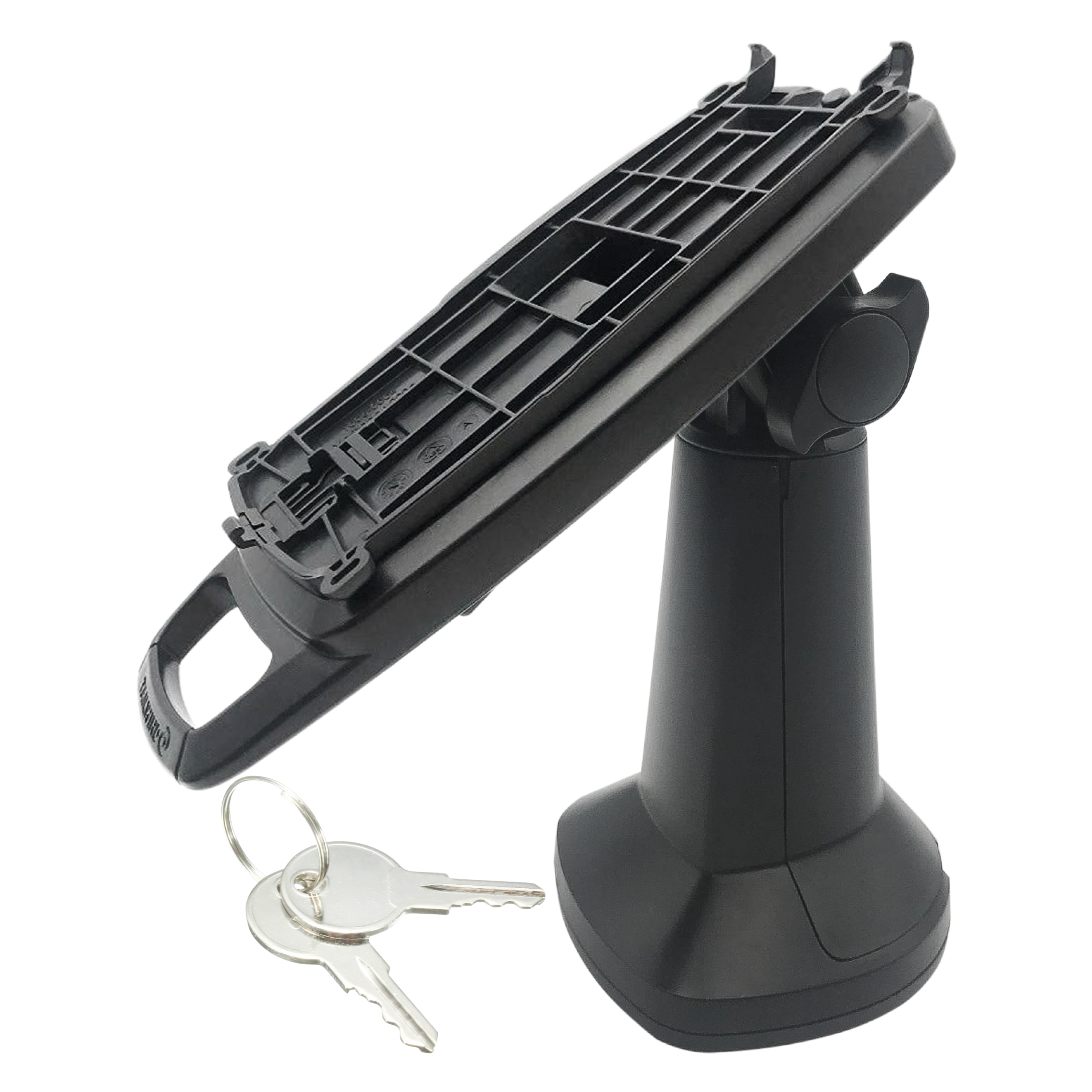 Verifone V200/V400 7" Key Locking Pole Mount Terminal Stand