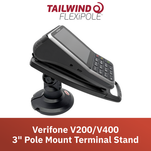 Verifone V200/V400 3" Compact Pole Mount Stand