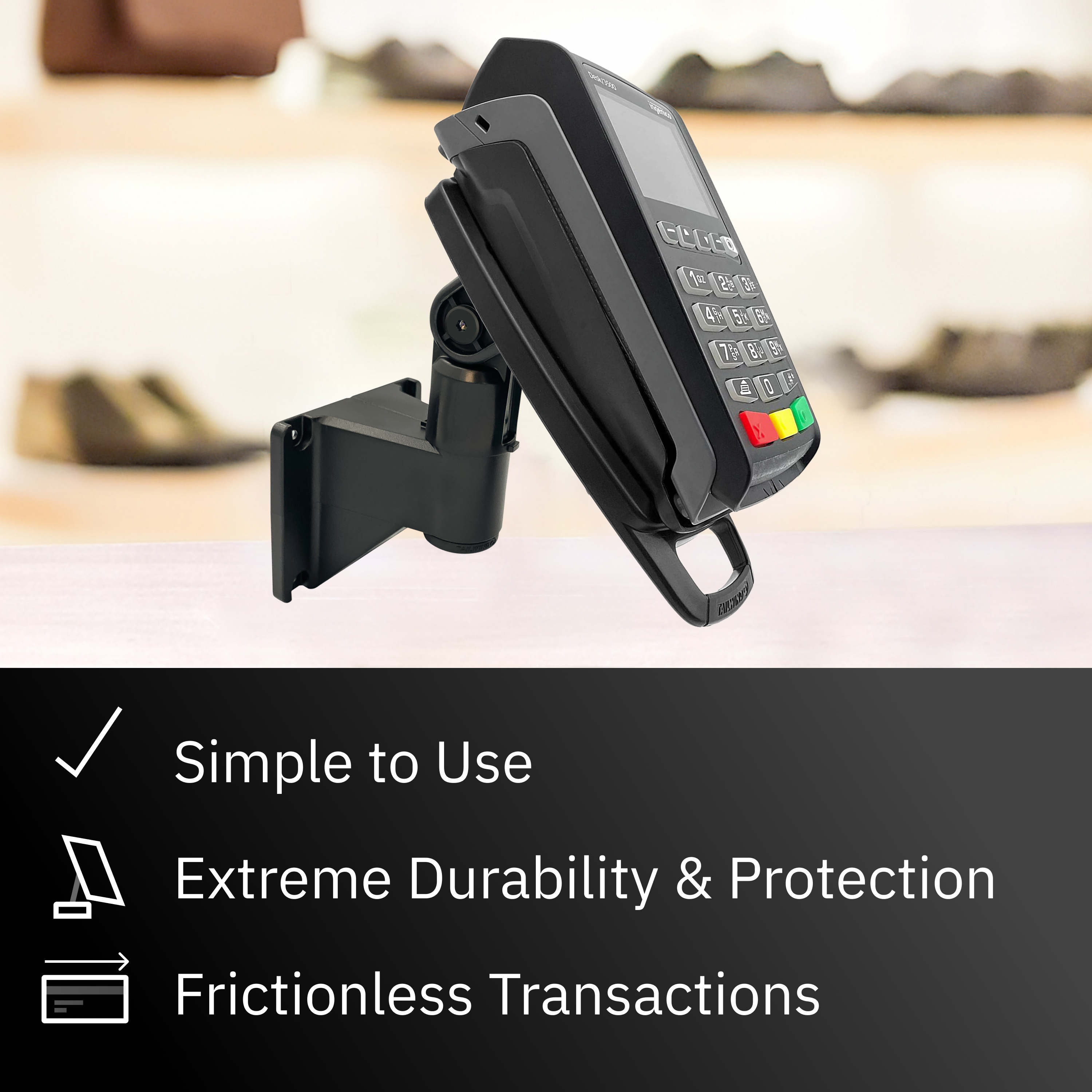 Ingenico Desk/3500/5000 Wall Mount Terminal Stand