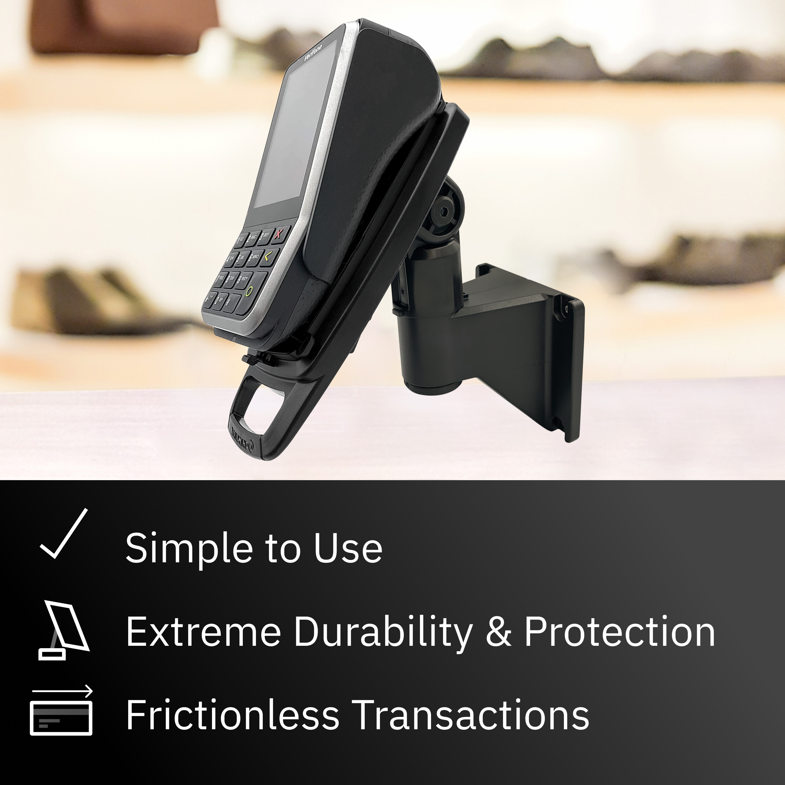 Verifone V200/V400 Wall Mount Terminal Stand