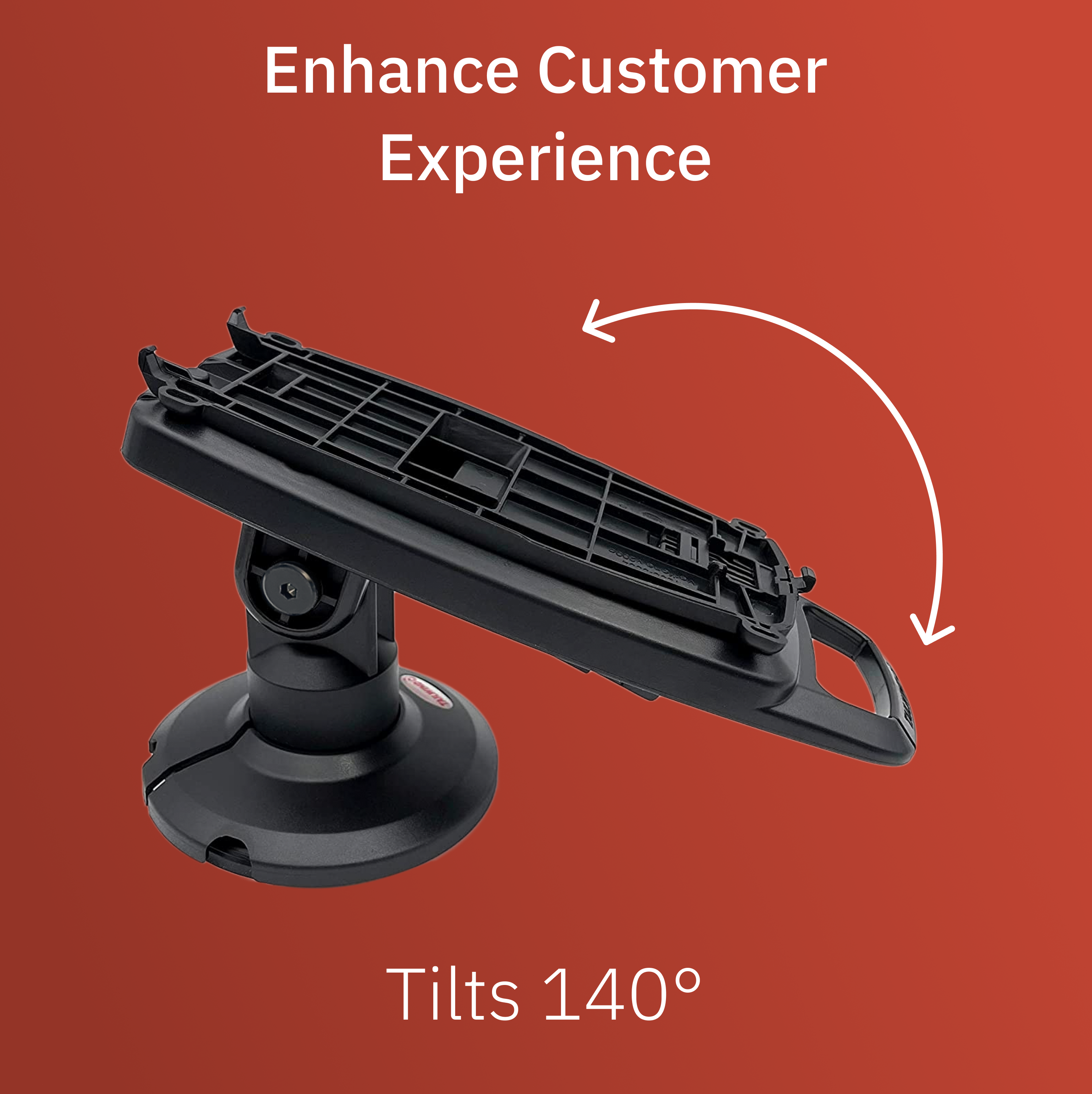 Verifone V200/V400 3" Compact Pole Mount Stand