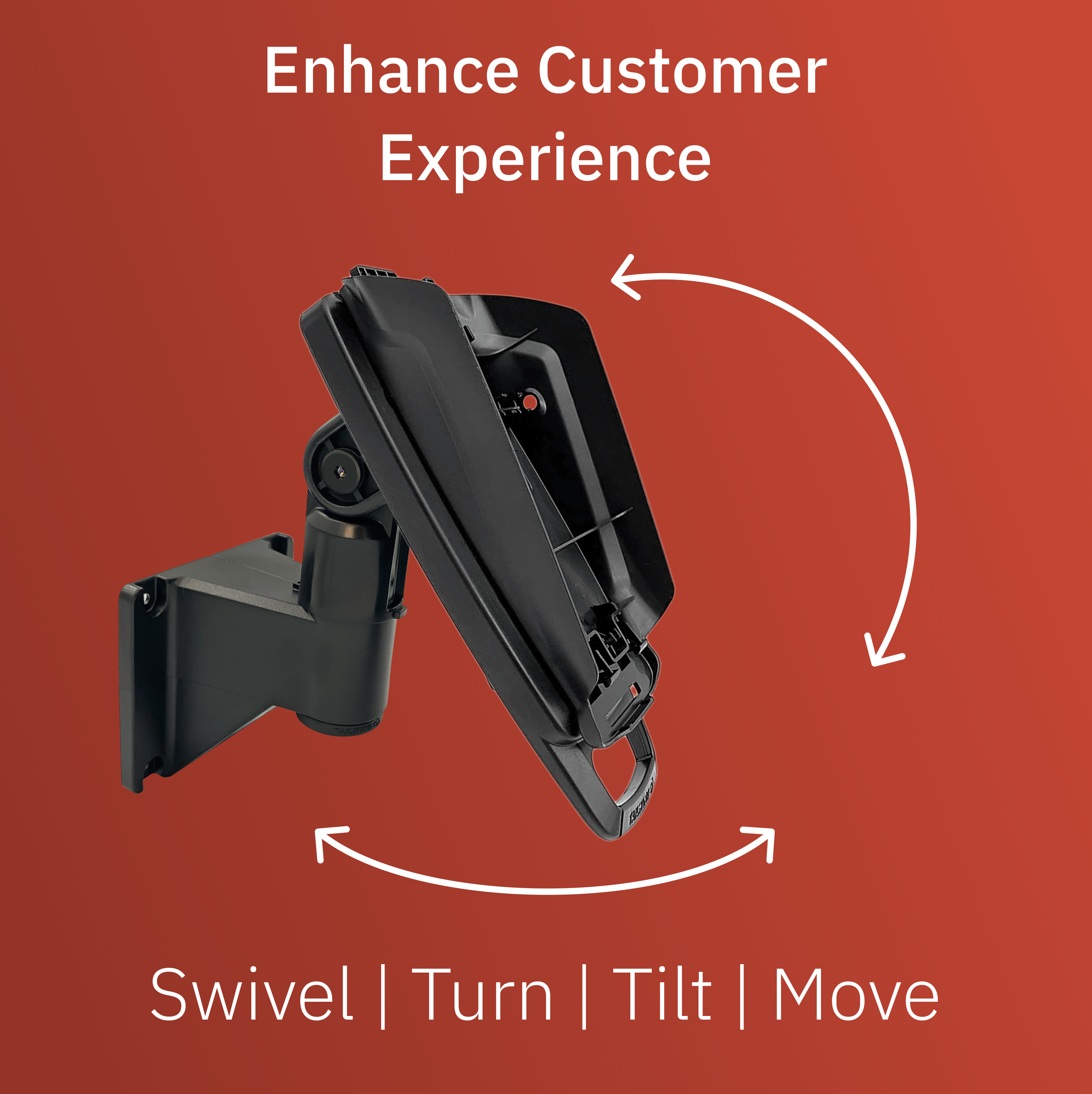 Ingenico Desk/3500/5000 Wall Mount Terminal Stand