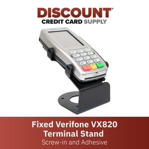 Verifone Vx820 Fixed Metal Stand - DCCSUPPLY.COM