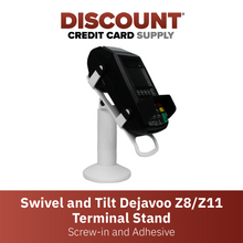 Load image into Gallery viewer, Dejavoo Z8/Z11 White Swivel and Tilt Stand - DCCSUPPLY.COM
