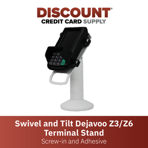 Dejavoo Z3/Z6 White Swivel and Tilt Stand - DCCSUPPLY.COM