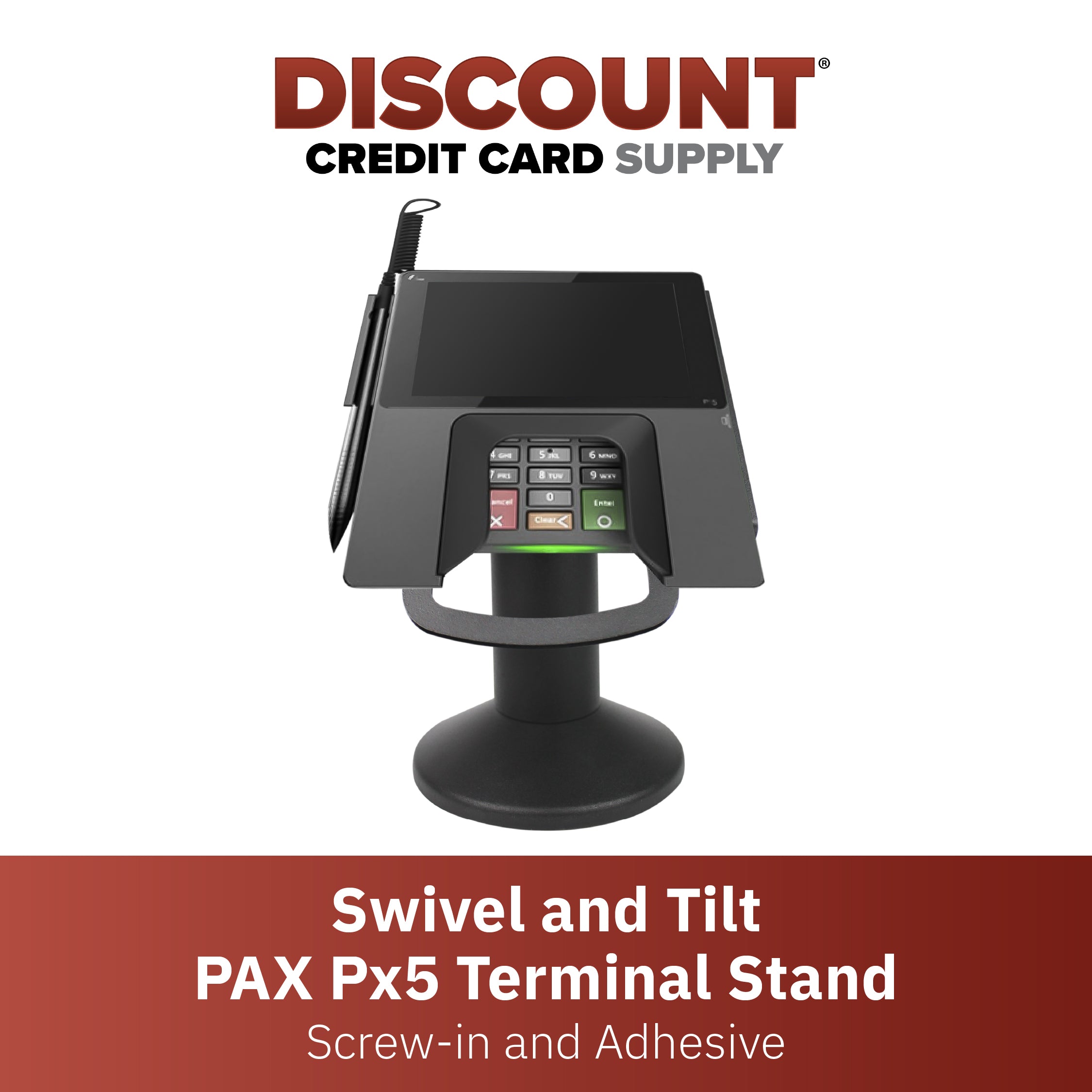 PAX Px5 Swivel and Tilt Metal Stand - DCCSUPPLY.COM