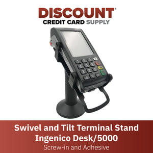 Ingenico Desk/3500/ 5000 Countertop Swivel and Tilt Stand