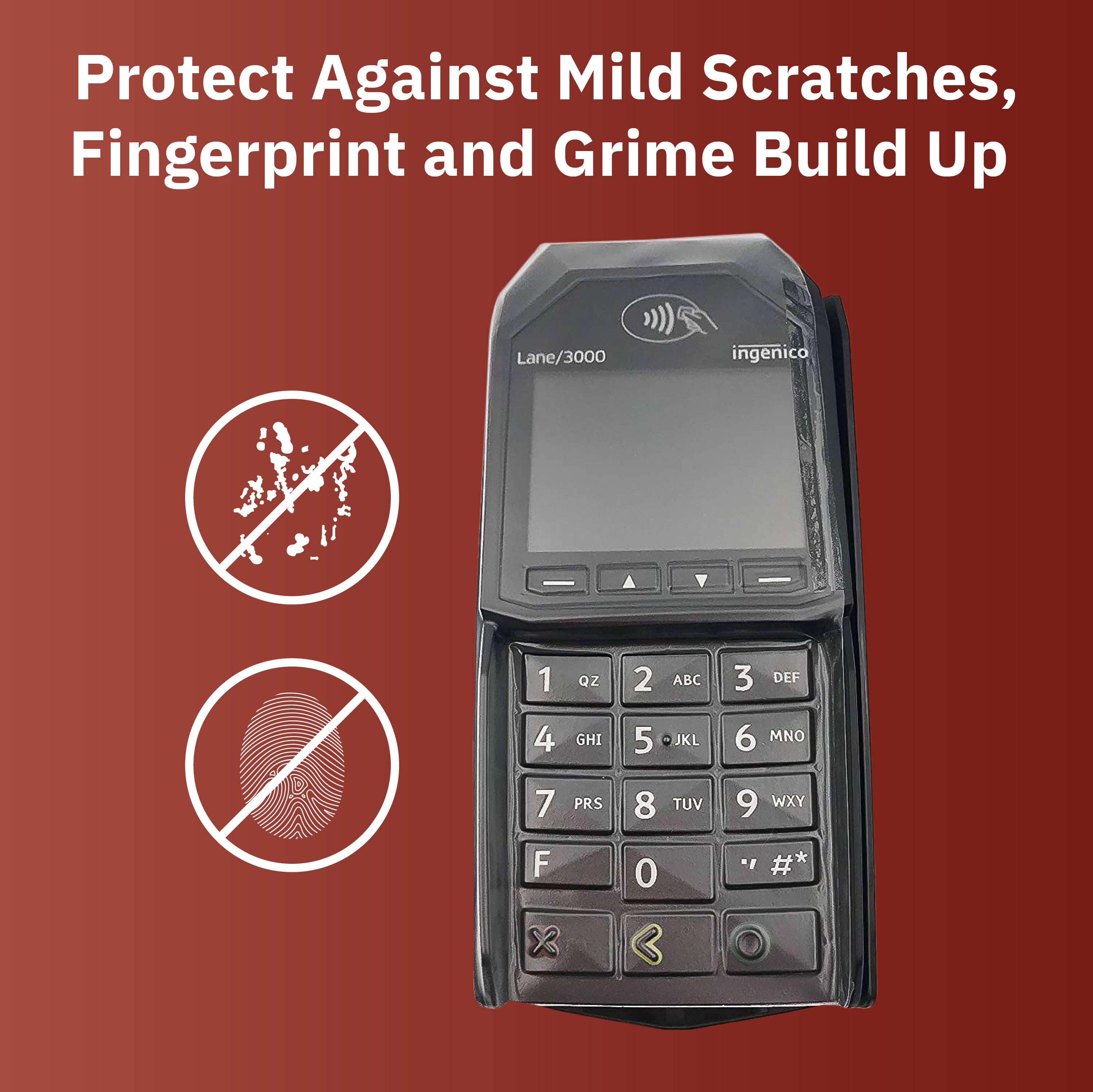 Ingenico Lane/3000 Protective Cover - DCCSUPPLY.COM