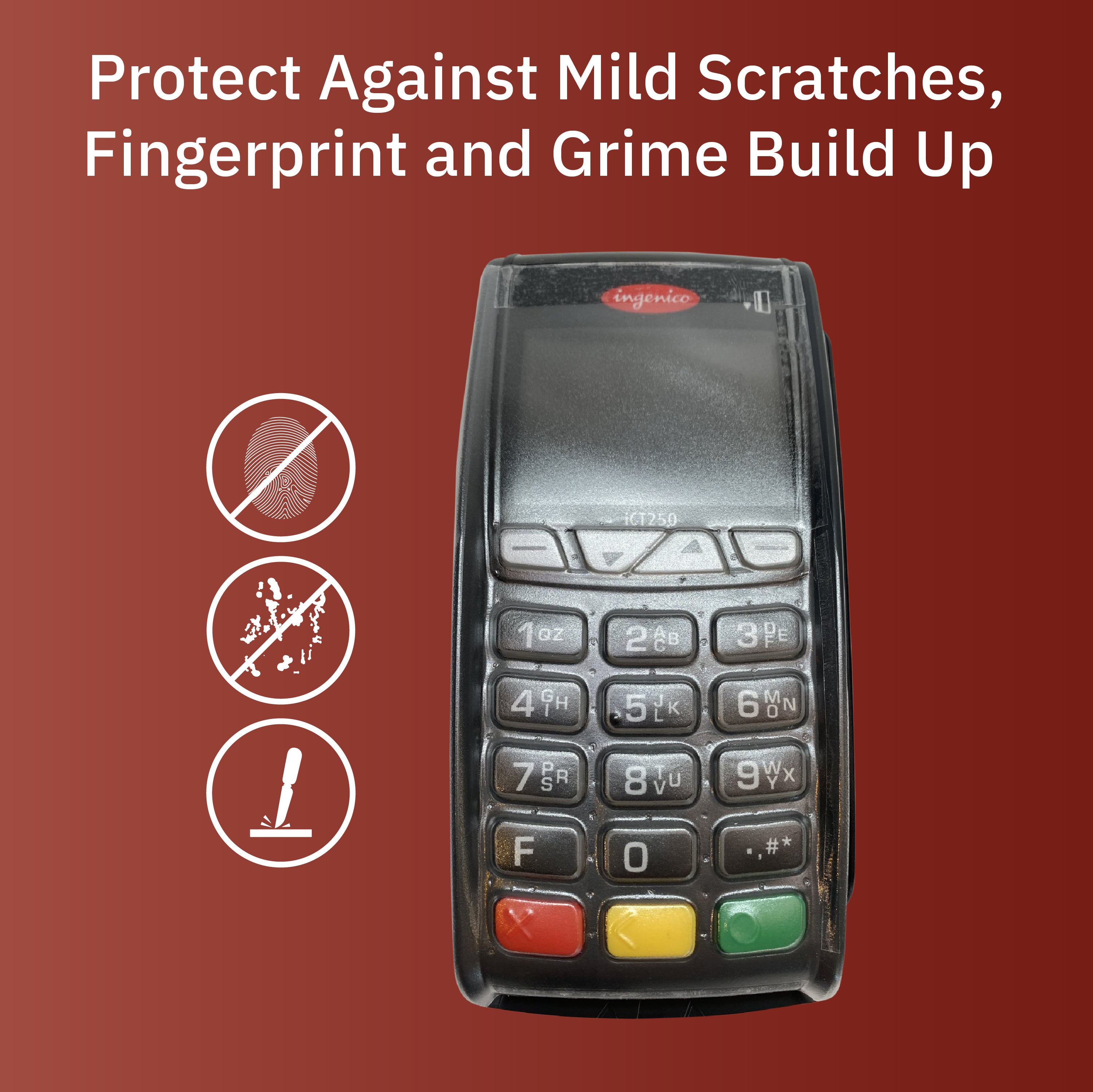 Ingenico ICT220/ ICT250 Full Device Protective Cover - DCCSUPPLY.COM