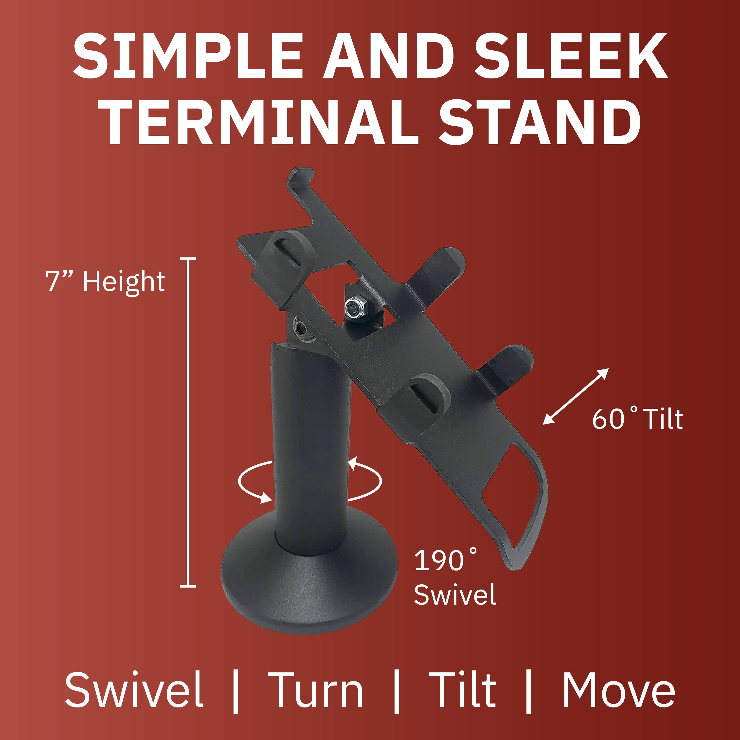 First Data FD35 / First Data FD40 Swivel and Tilt Stand