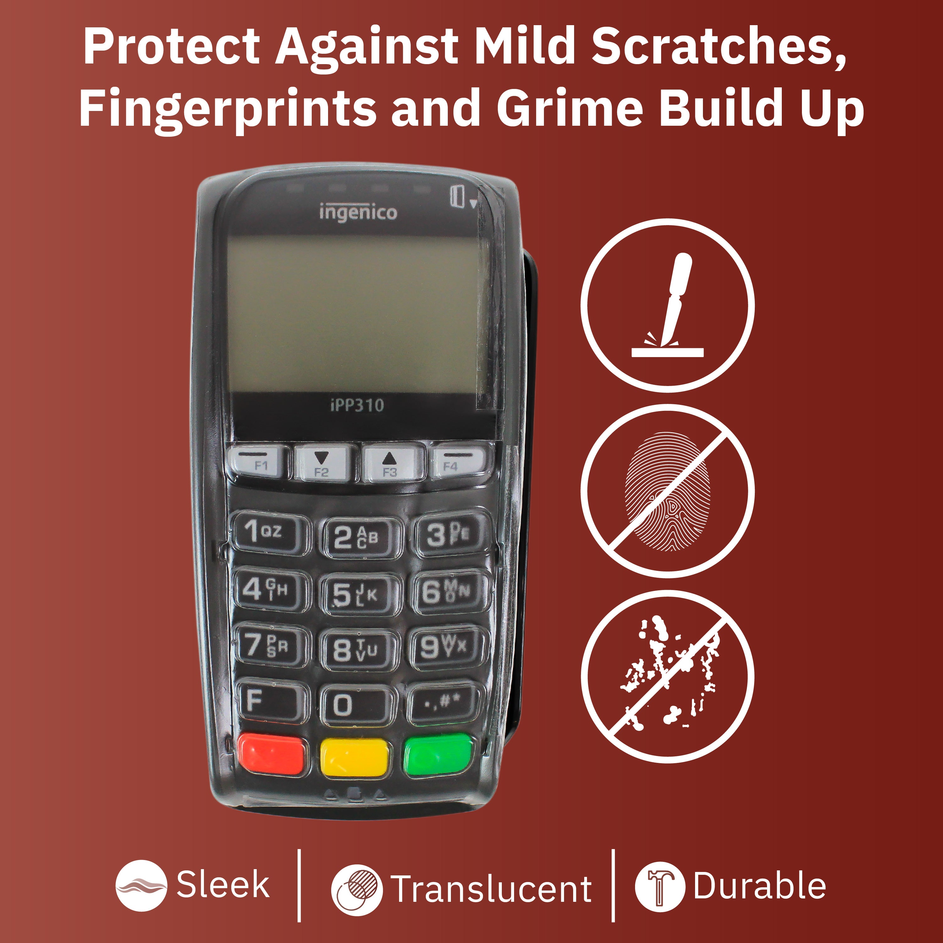 IPP 310/320/350 7" Locking Stand w/Full Device Protective Cover - DCCSUPPLY.COM