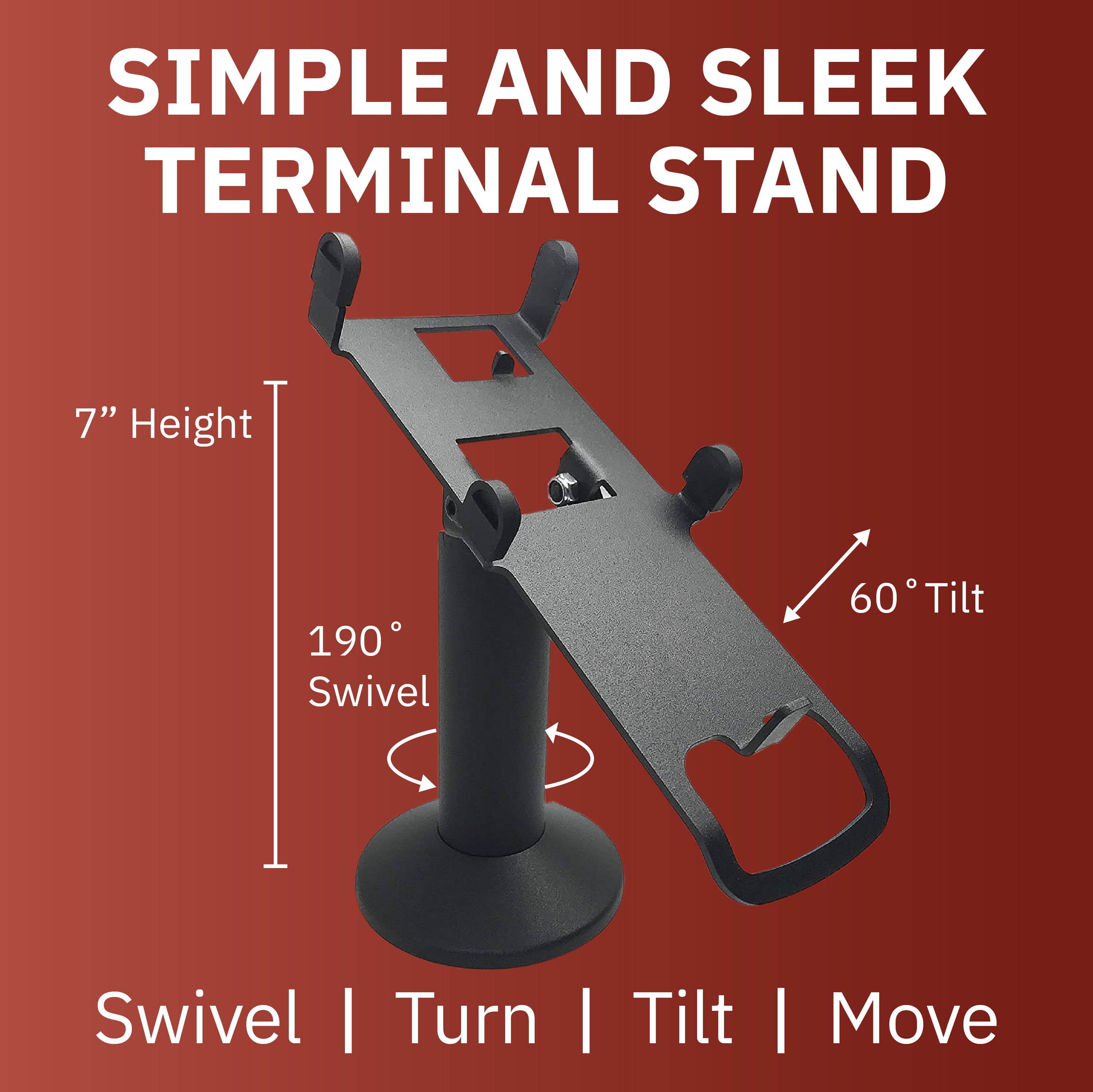 Verifone V400 Swivel and Tilt Stand