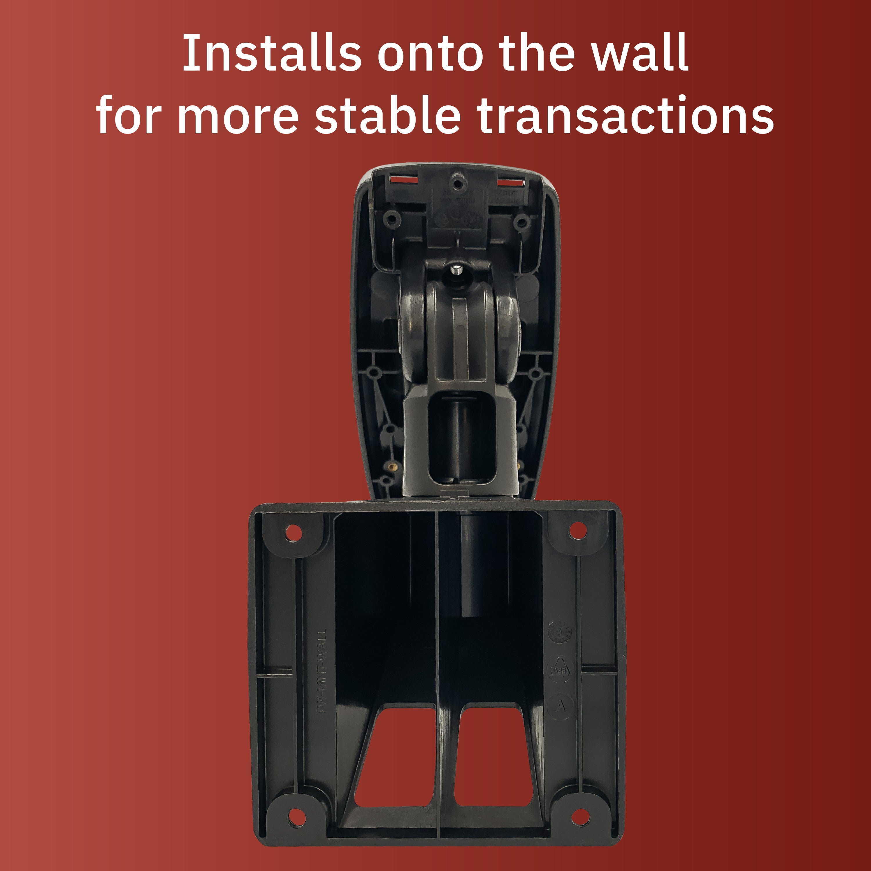 Verifone Vx805 7" Key Locking Wall Mount Terminal Stand - DCCSUPPLY.COM