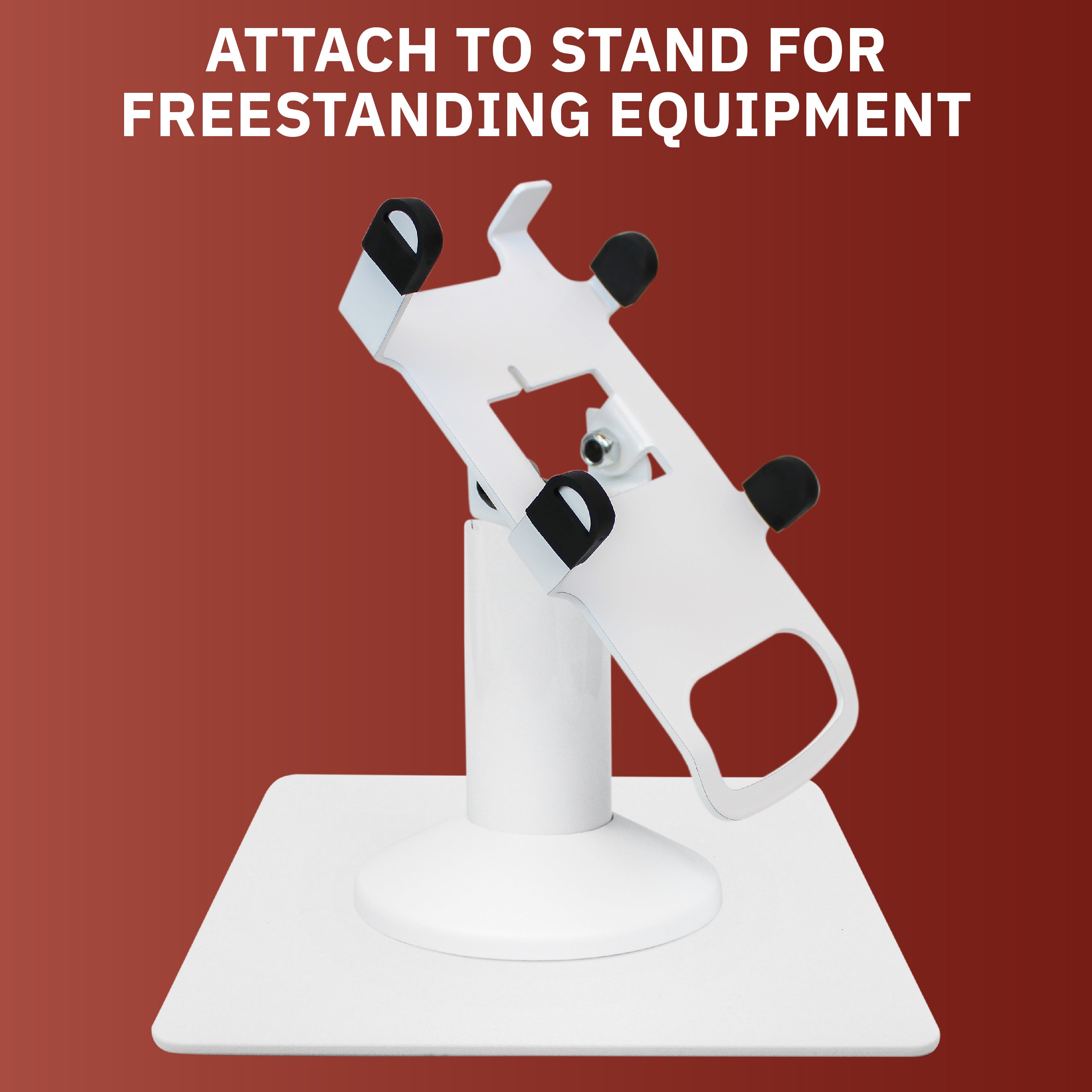 Freestanding White Square Base Plate