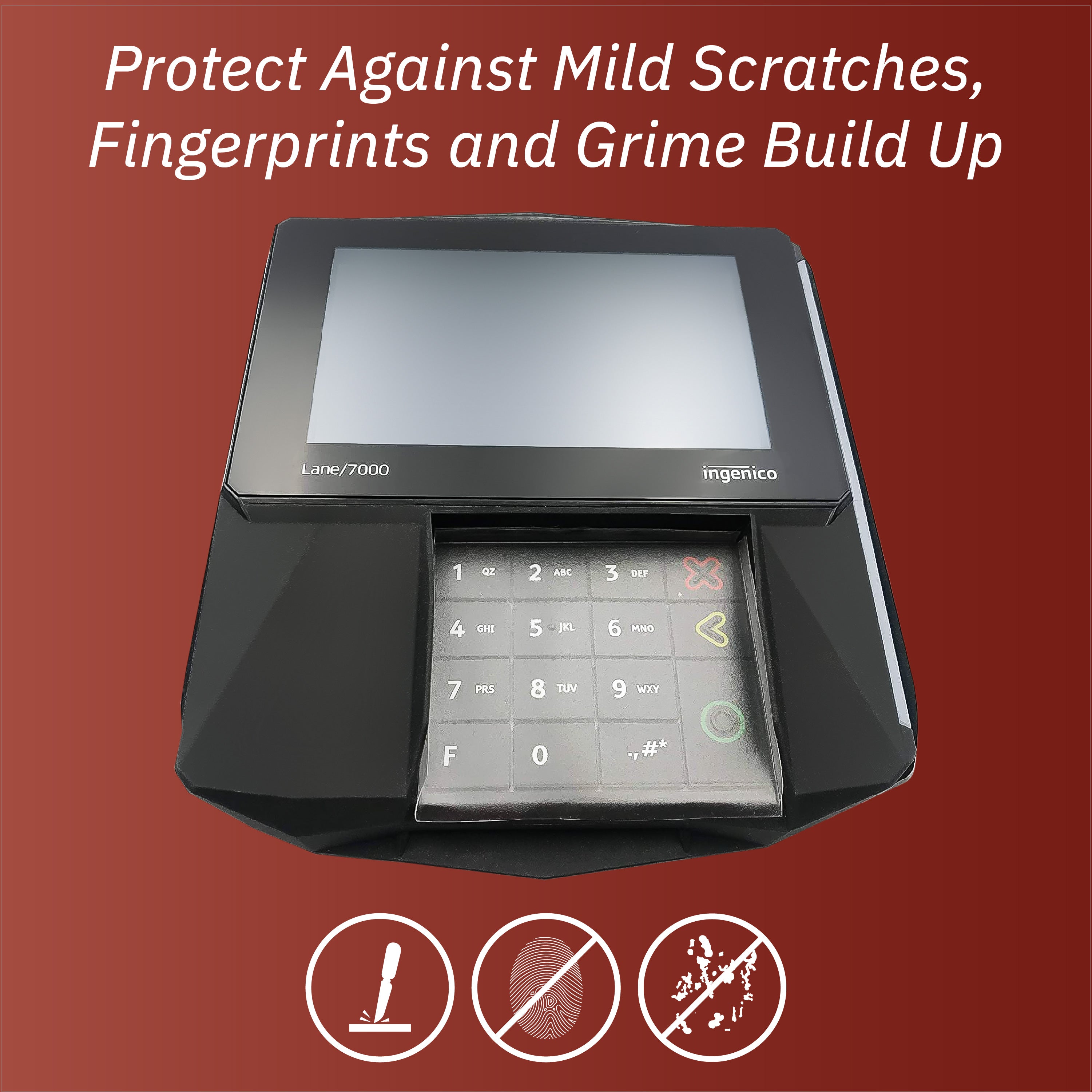 Ingenico Lane/7000 Keypad Protective Cover - DCCSUPPLY.COM