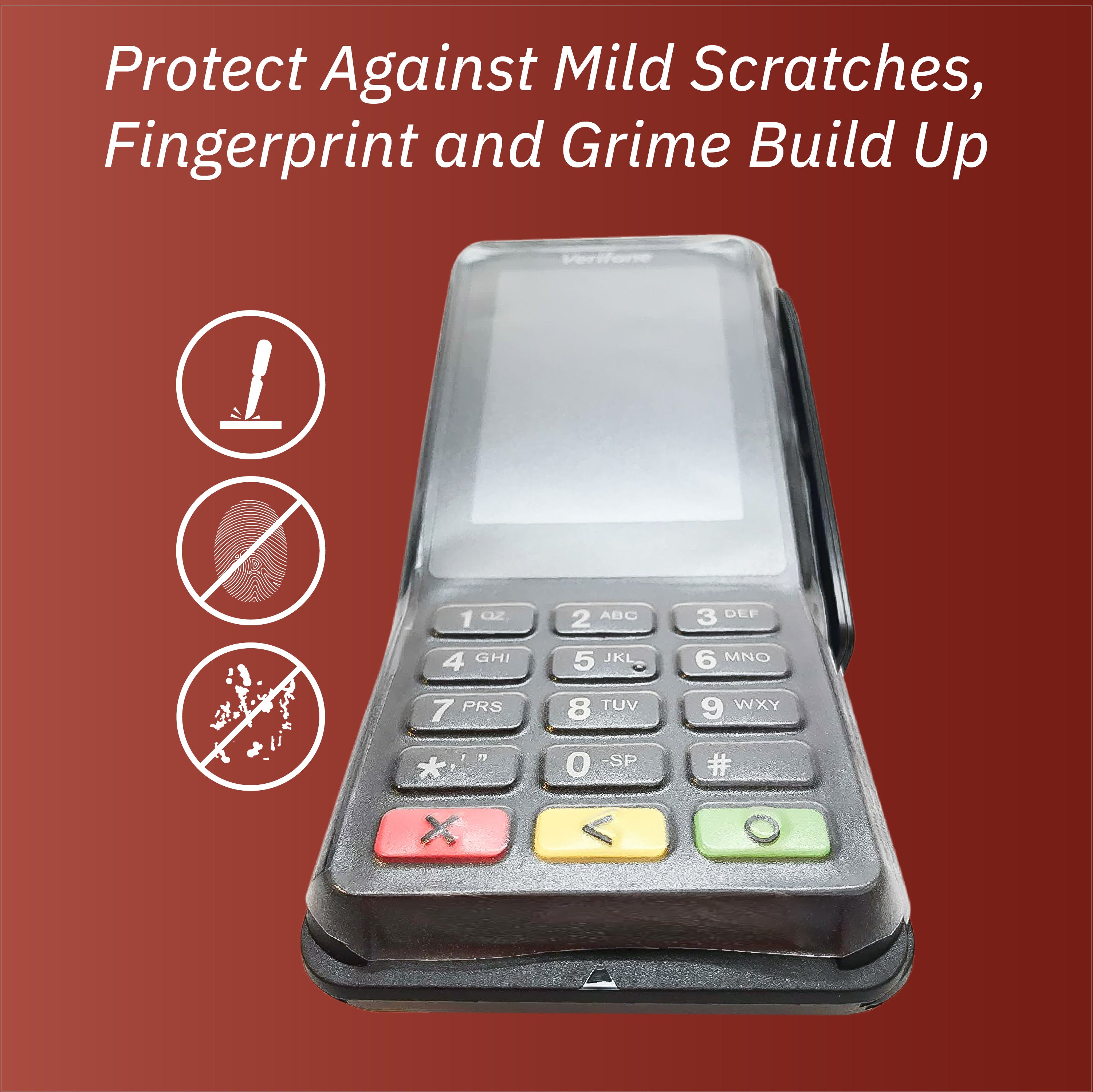 Verifone V400 Full Device Protective Cover - DCCSUPPLY.COM