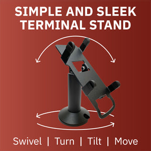 Ingenico Desk 3500/ 5000 Countertop Swivel and Tilt Stand