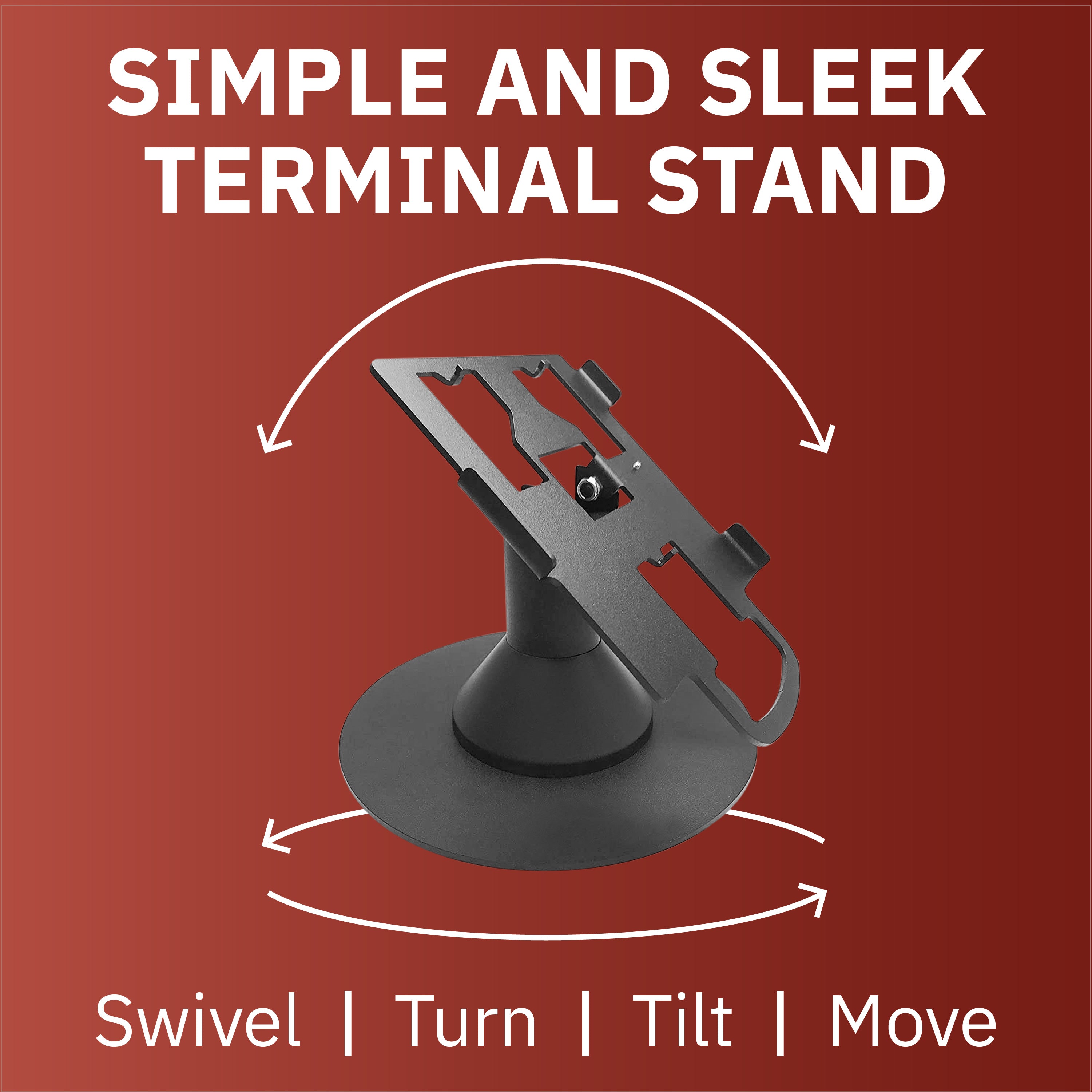 PAX Px7 Low Profile Freestanding Stand with Round Plate - DCCSUPPLY.COM
