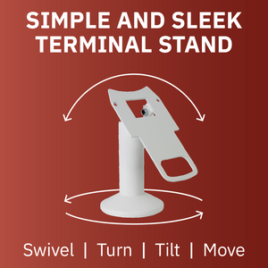 Clover Mini Screw Mounted Swivel and Tilt Metal Stand - DCCSUPPLY.COM