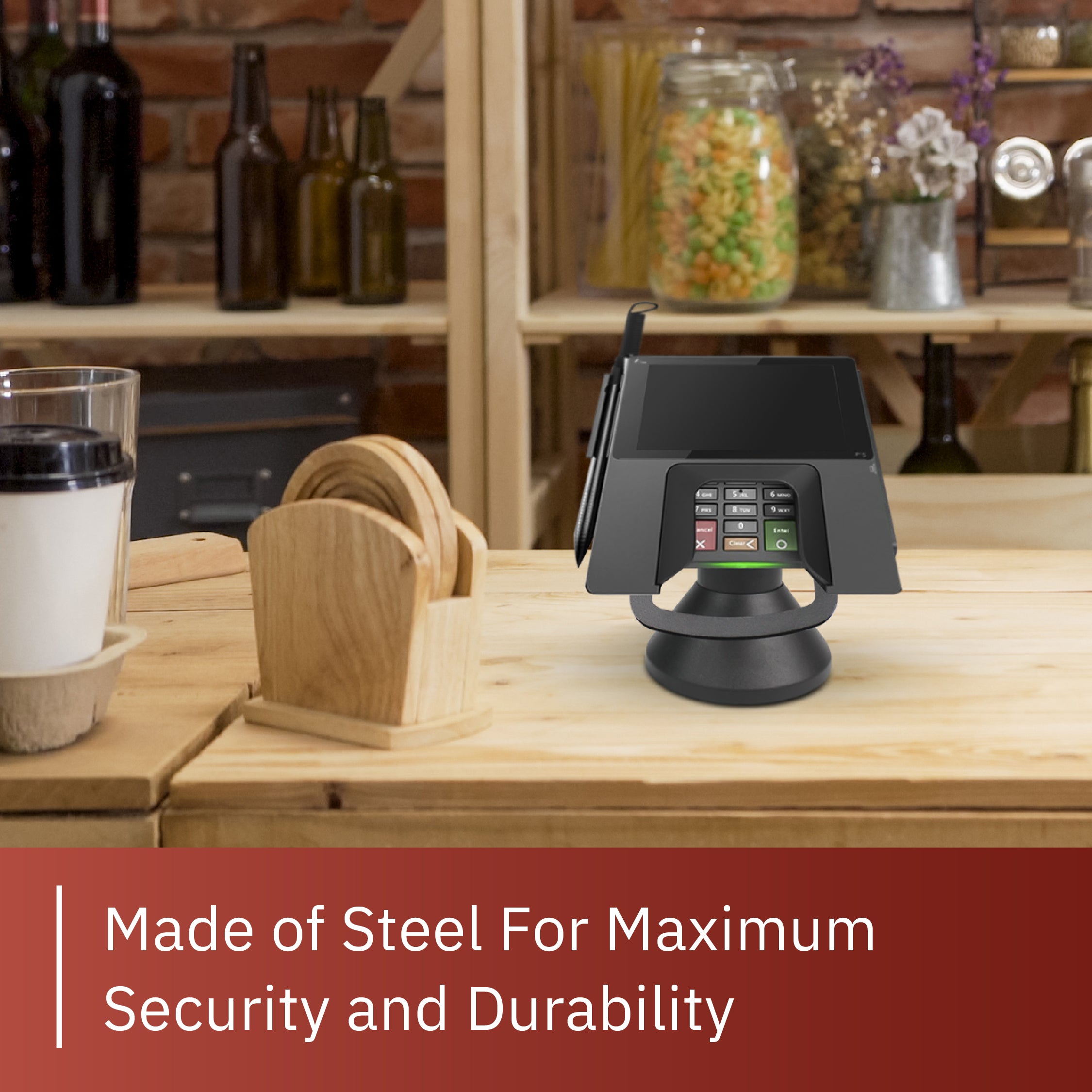 PAX Px5 Low Profile Swivel and Tilt Metal Stand - DCCSUPPLY.COM