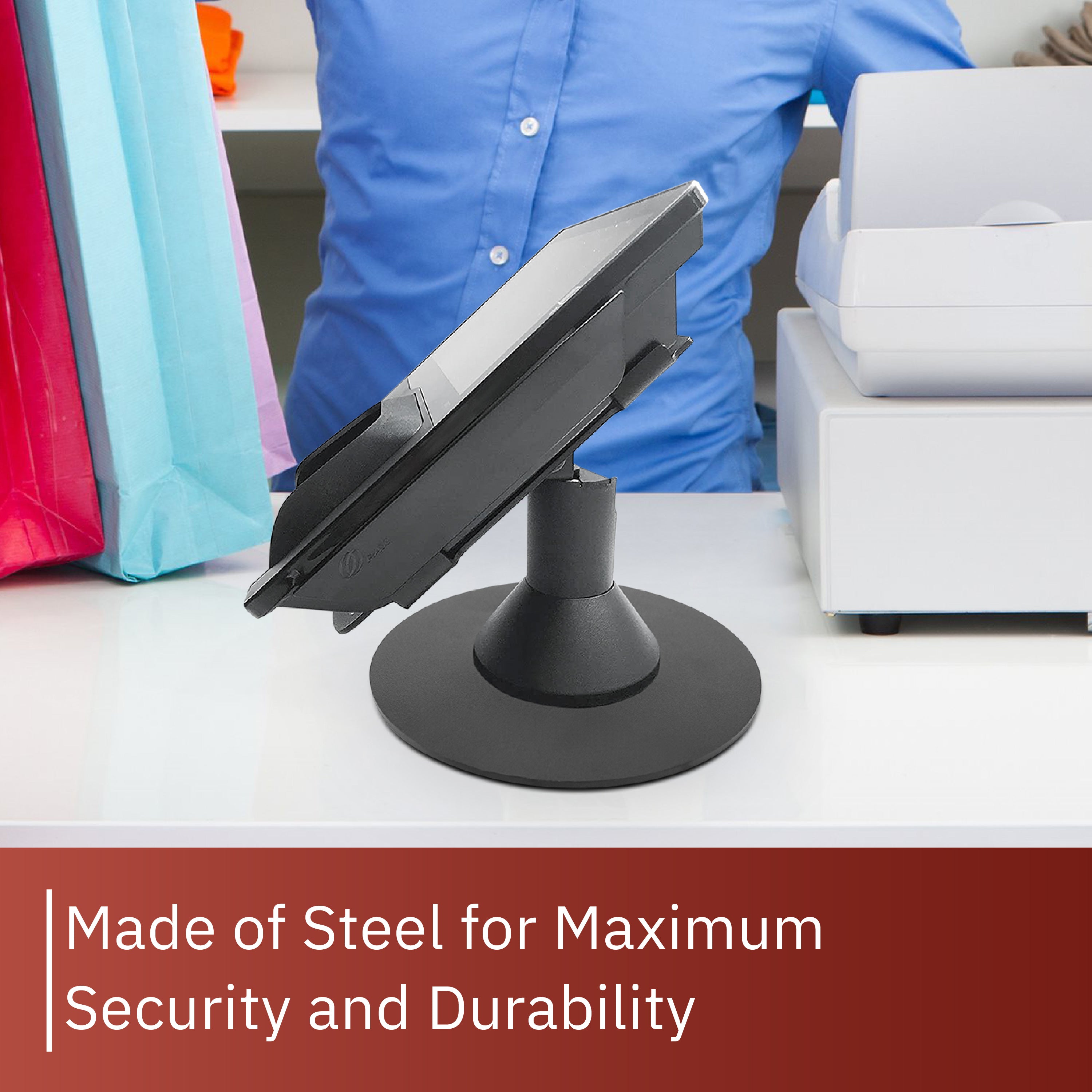 PAX Px7 Low Profile Freestanding Stand with Round Plate - DCCSUPPLY.COM