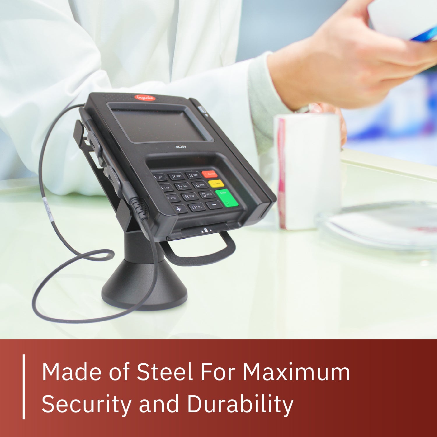 Ingenico ISC 250 Swivel and Tilt Stand - DCCSUPPLY.COM