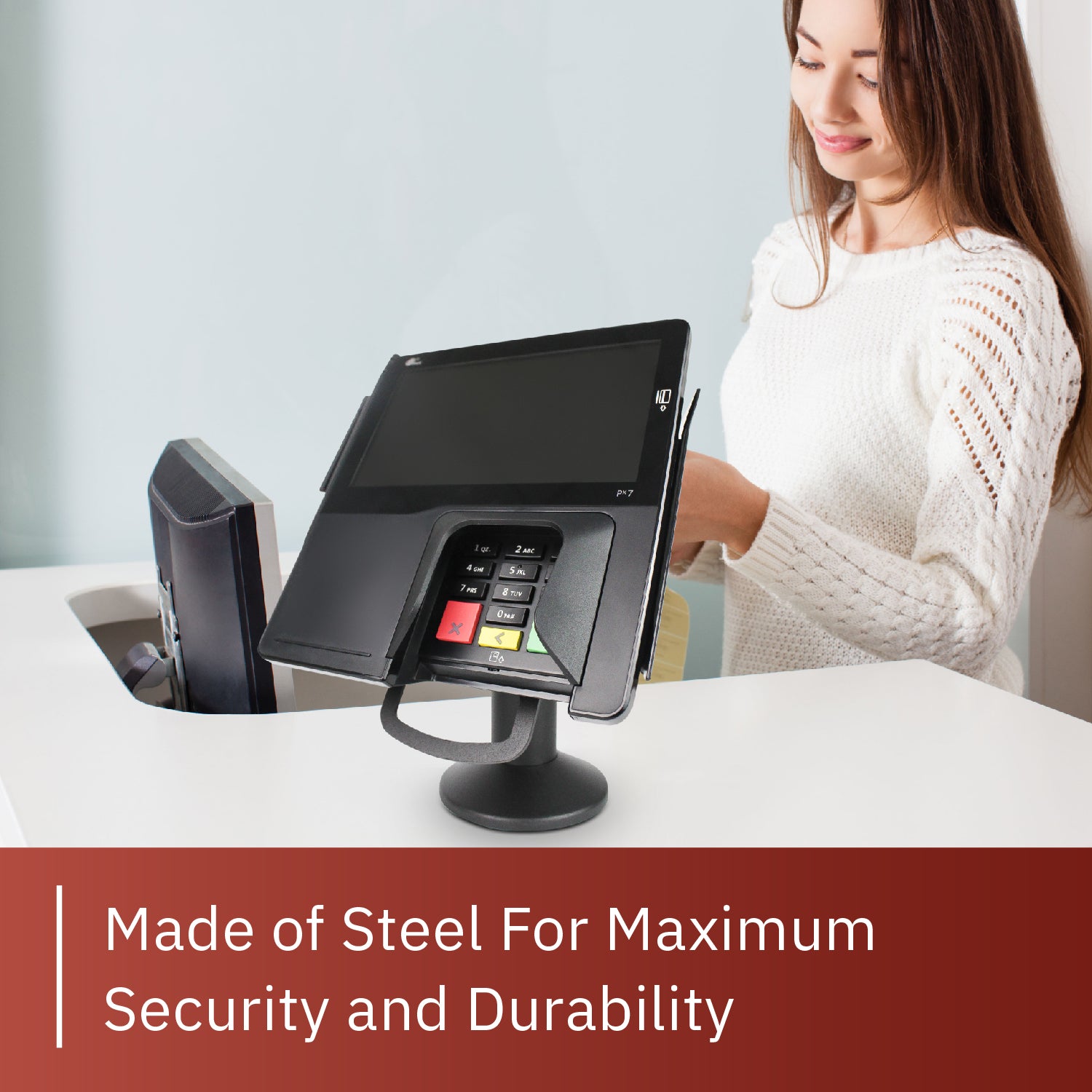 PAX Px7 Swivel and Tilt Metal Stand - DCCSUPPLY.COM