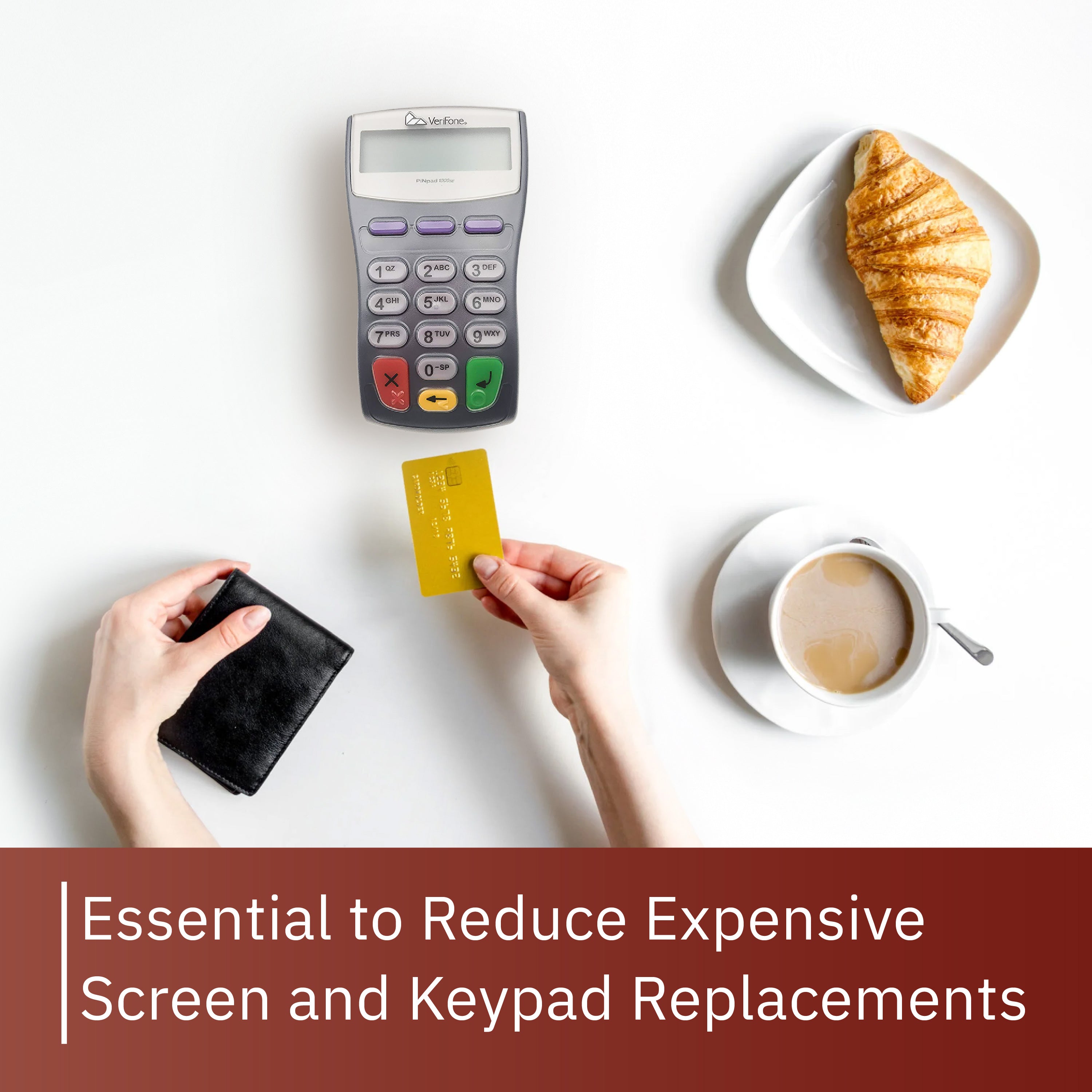 Verifone 1000SE Keypad Protective Cover - DCCSUPPLY.COM