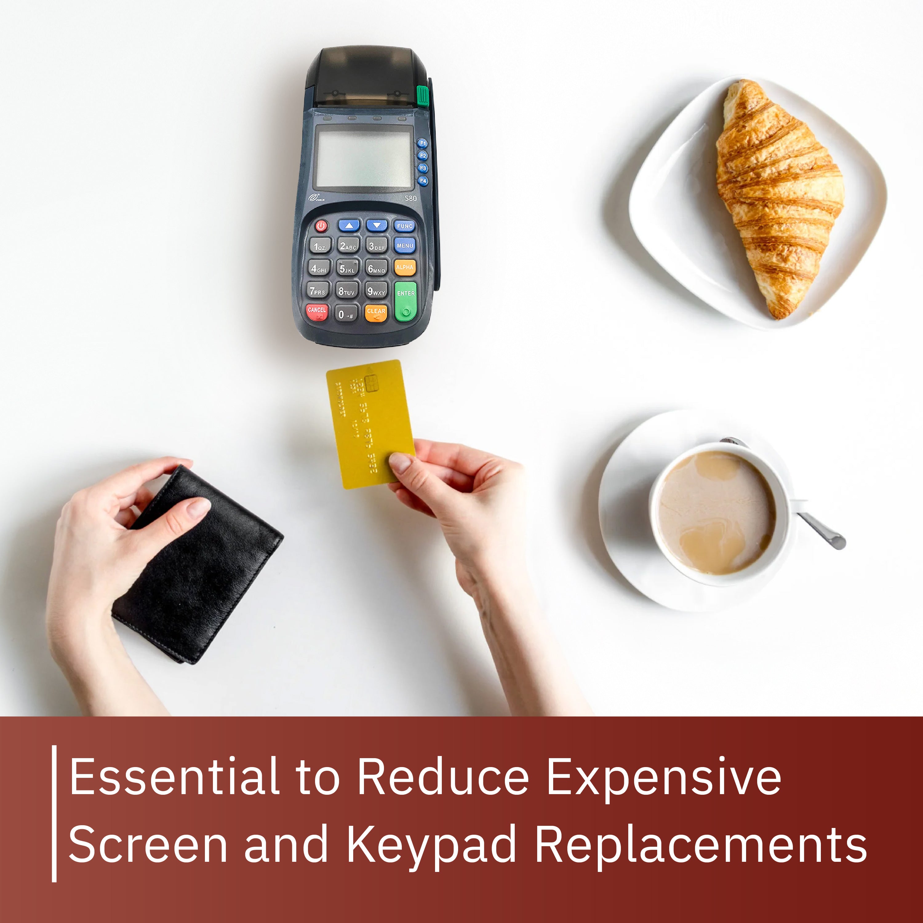 PAX S80 Terminal Full Device Protective Cover - DCCSUPPLY.COM