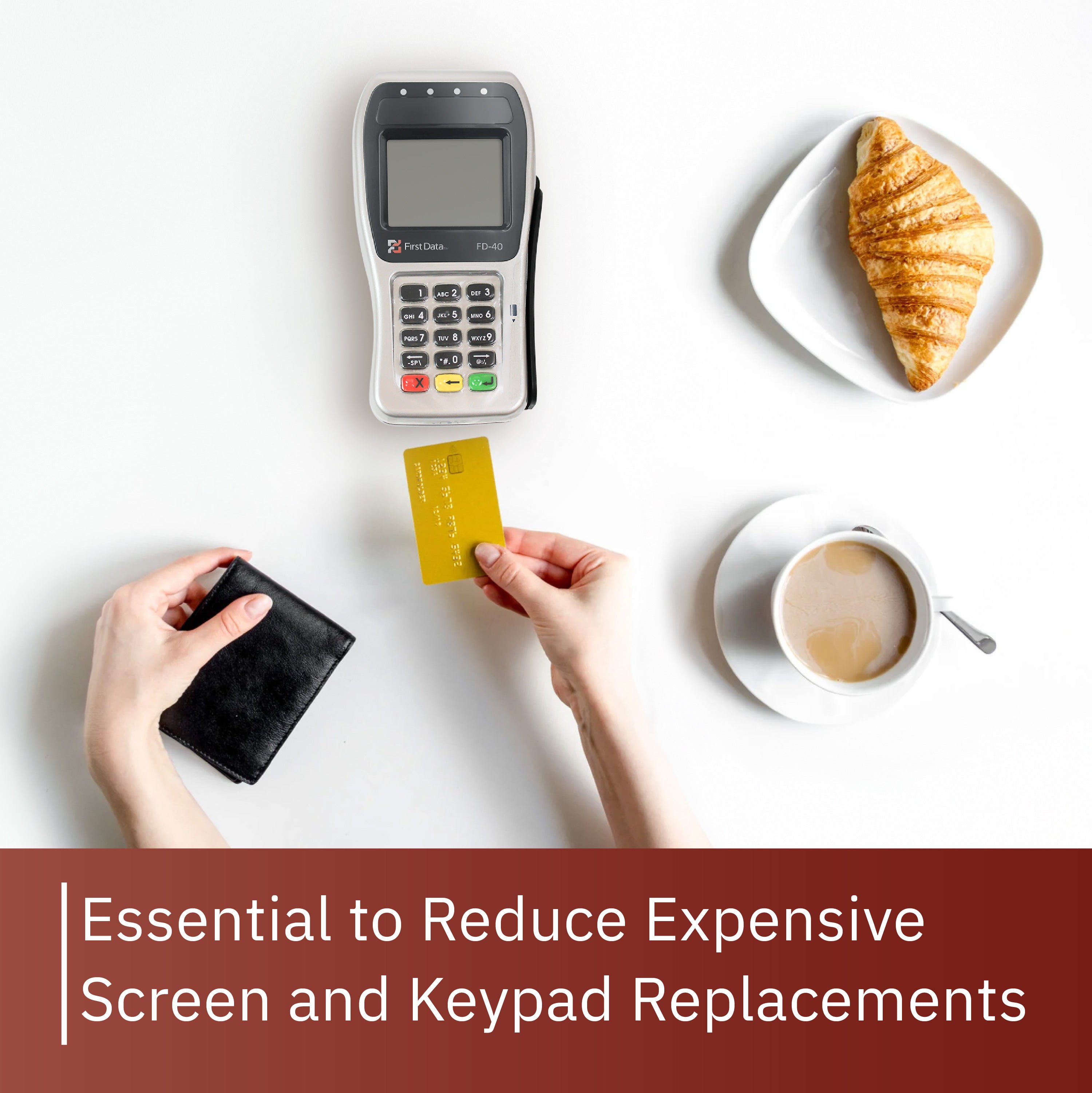 First Data FD40 Full Device Protective Cover - DCCSUPPLY.COM