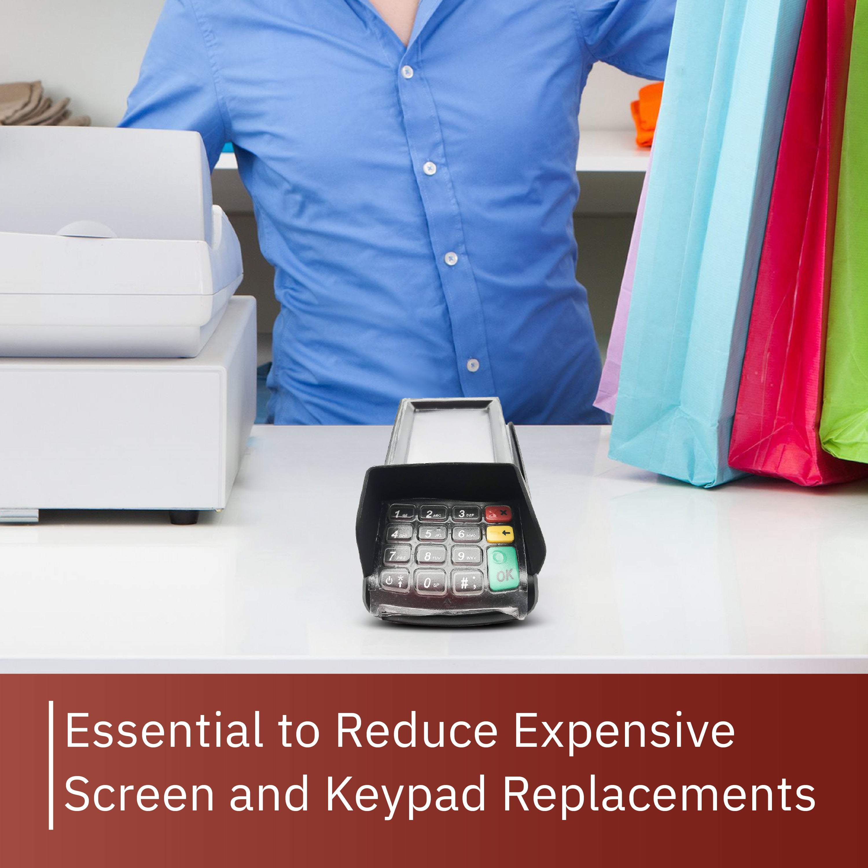 Dejavoo Z6 PIN Pad Full Device Protective Cover - DCCSUPPLY.COM