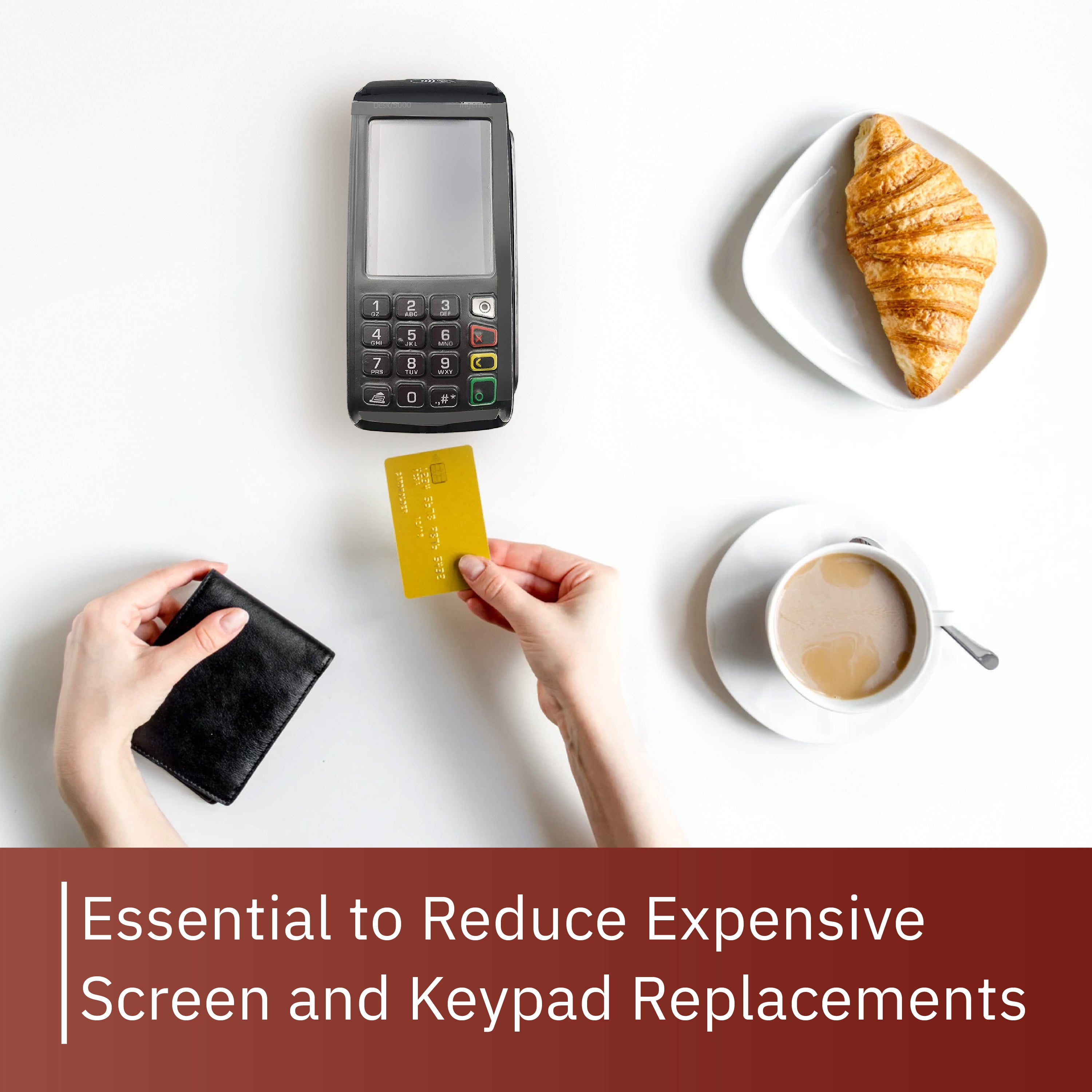 Ingenico Desk/5000 Full Device Protective Cover - DCCSUPPLY.COM