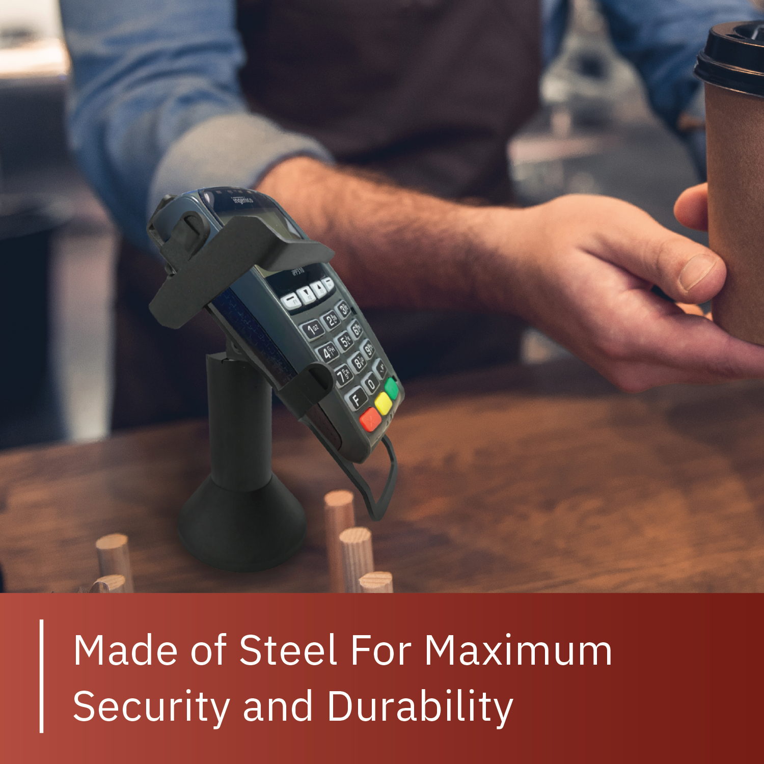 Ingenico IPP 310/315/320/350 Key Locking Stand - DCCSUPPLY.COM