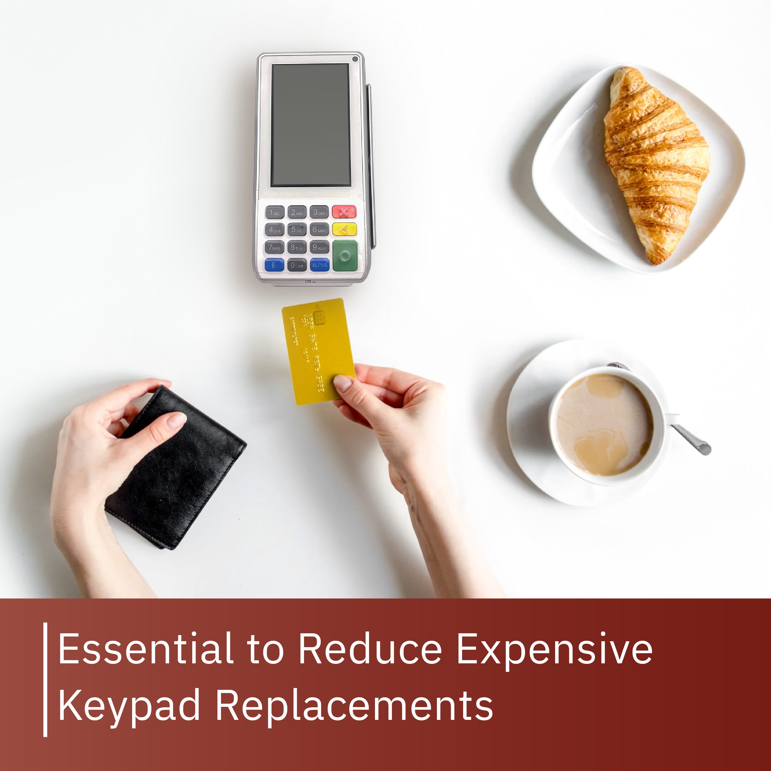 PAX A80 Keypad Protective Cover - DCCSUPPLY.COM