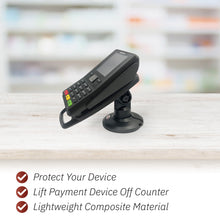 Load image into Gallery viewer, Verifone P200/P400 3&quot; Compact Pole Mount Terminal Stand - DCCSUPPLY.COM
