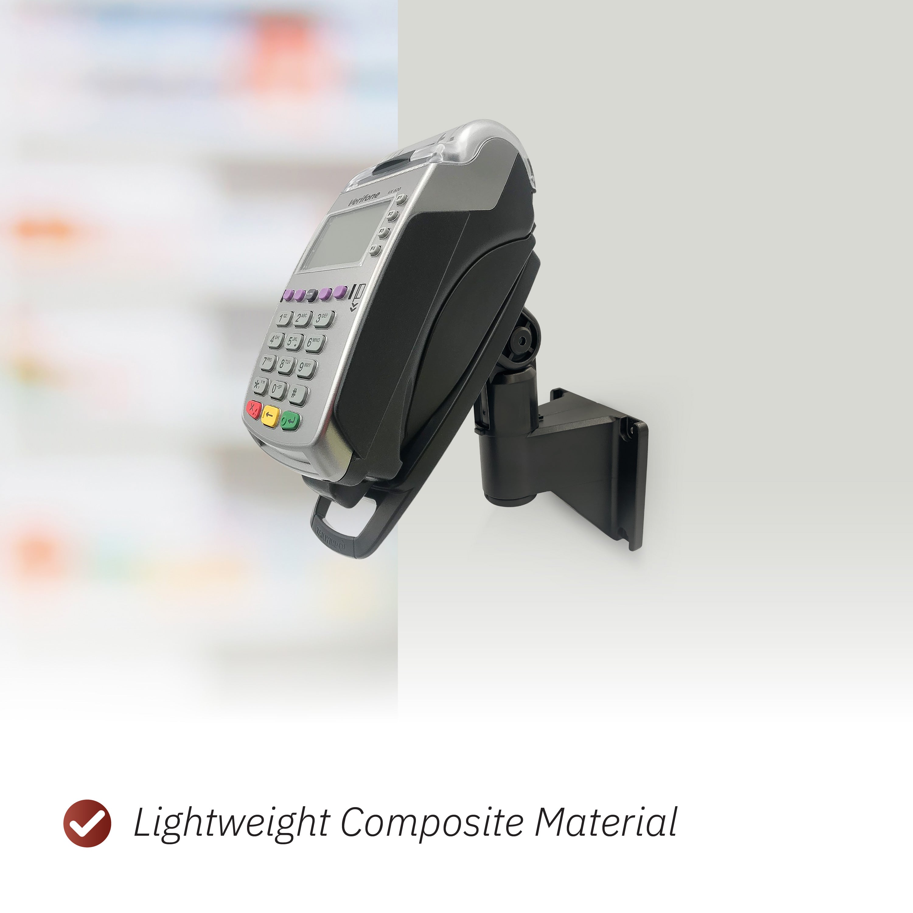 Verifone Vx520 EMV 7" Wall Mount Terminal Stand - DCCSUPPLY.COM