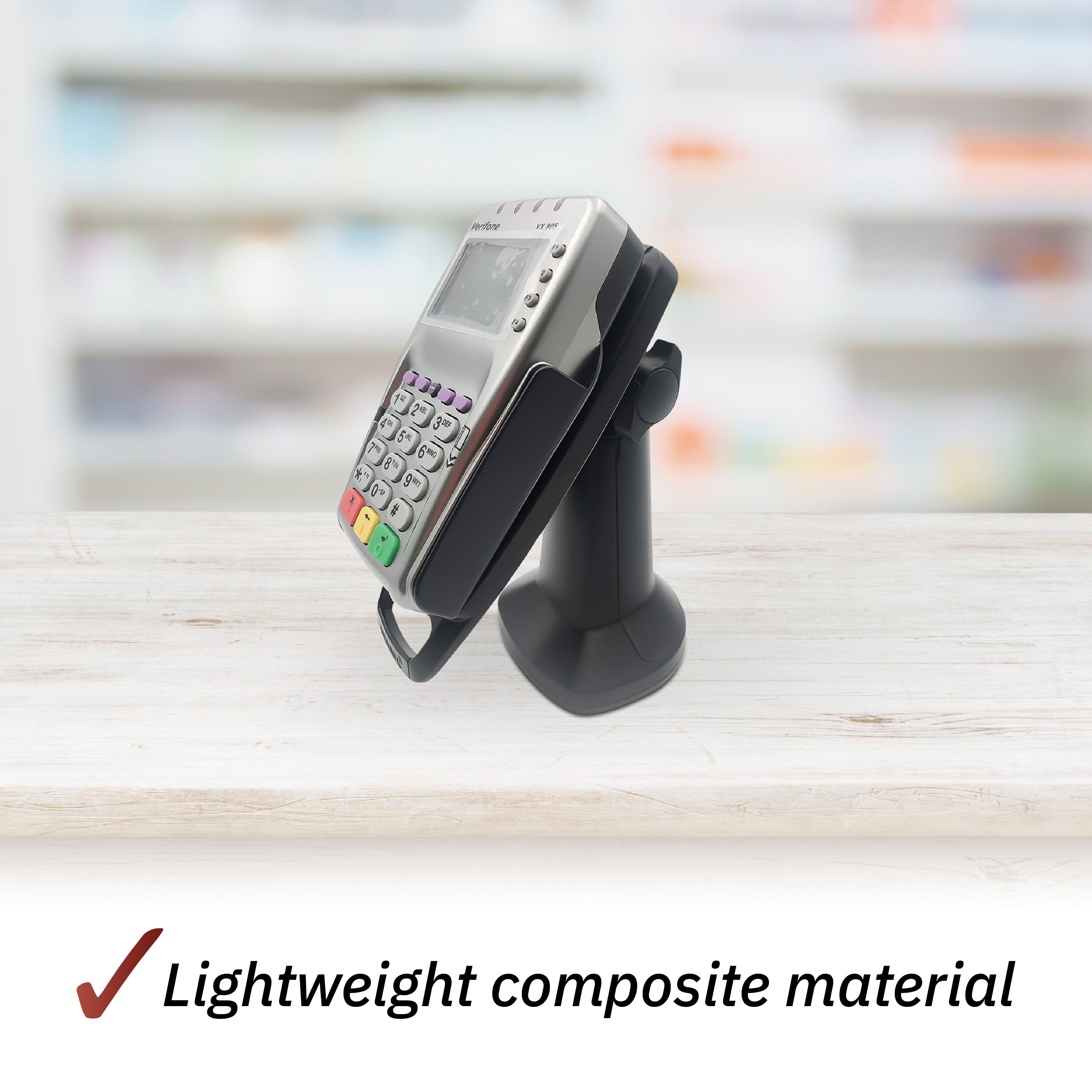 Verifone Vx805 7" Pole Mount Terminal Stand - DCCSUPPLY.COM