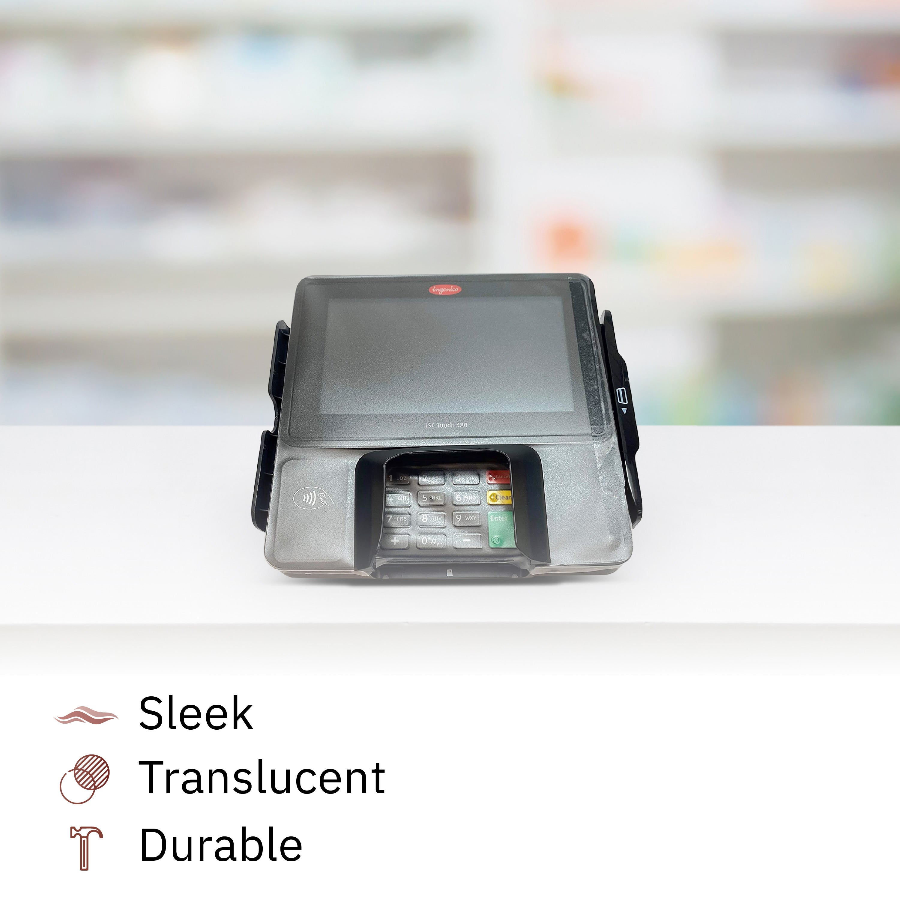 Ingenico ISC 480 Full Device Protective Cover - DCCSUPPLY.COM