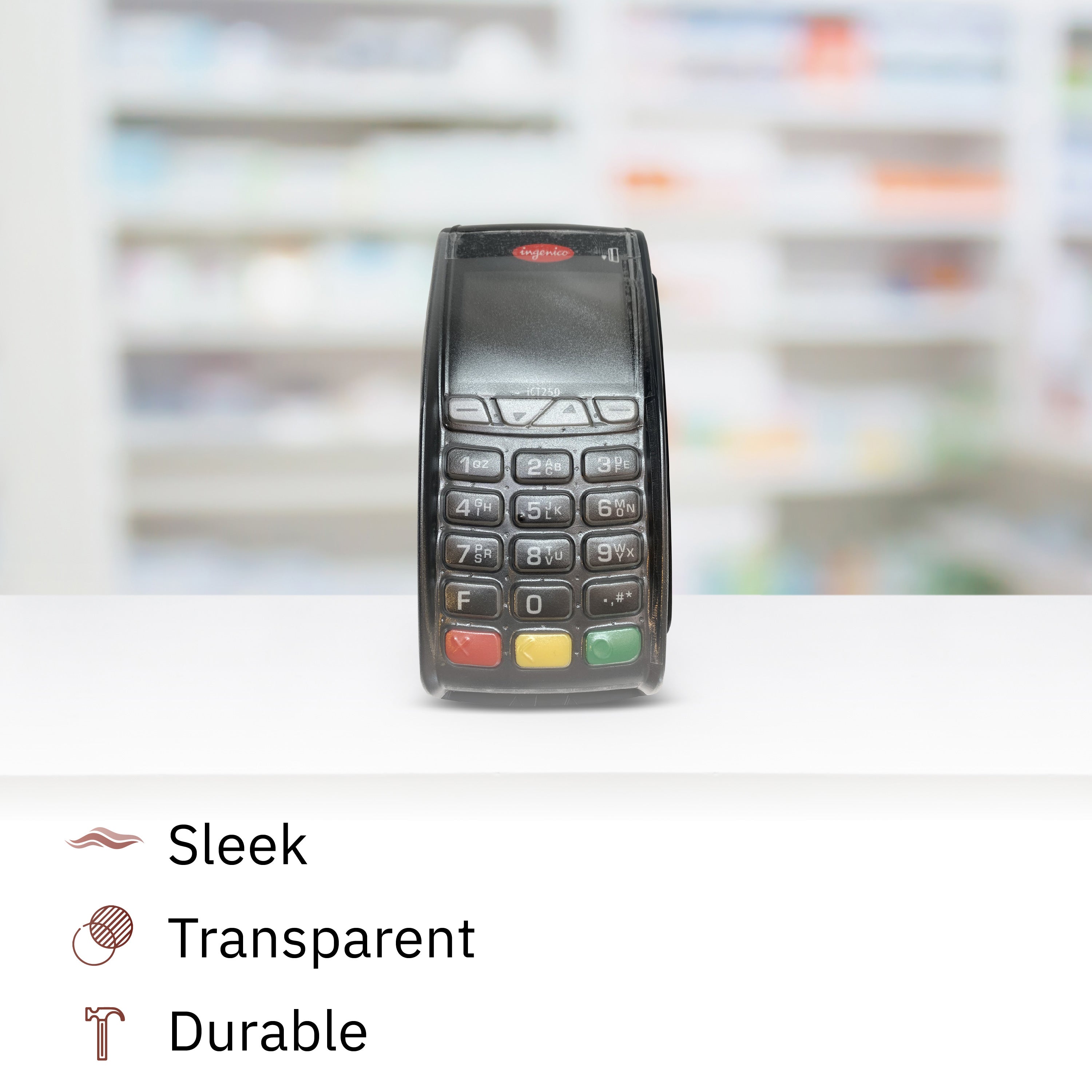 Ingenico ICT220/ ICT250 Full Device Protective Cover - DCCSUPPLY.COM