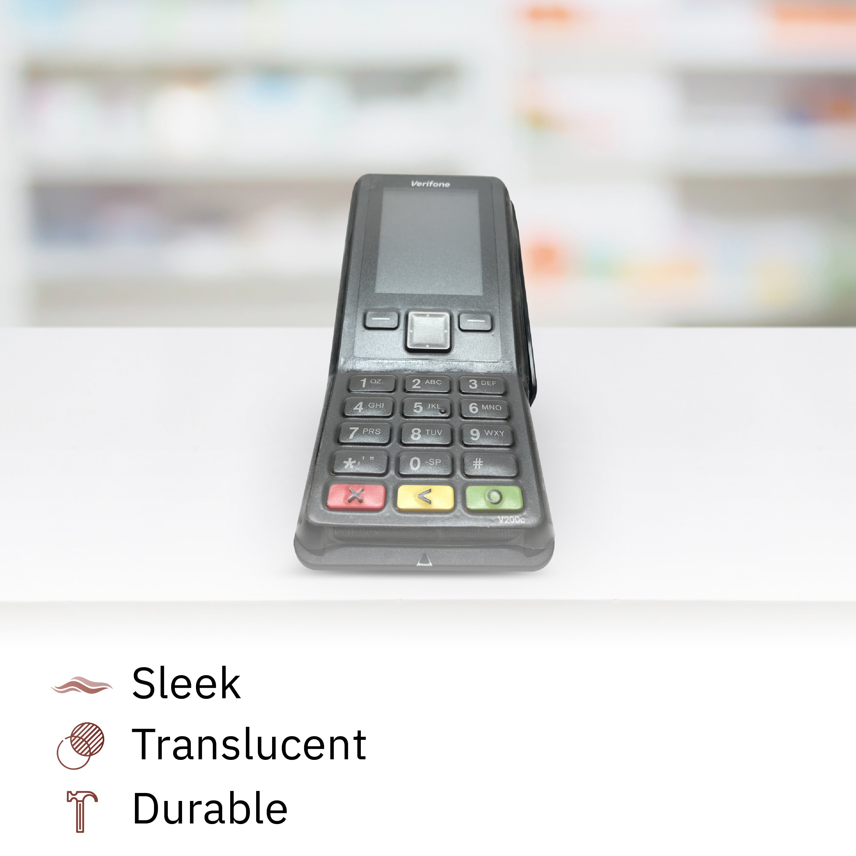Verifone V200 Full Device Protective Cover - DCCSUPPLY.COM