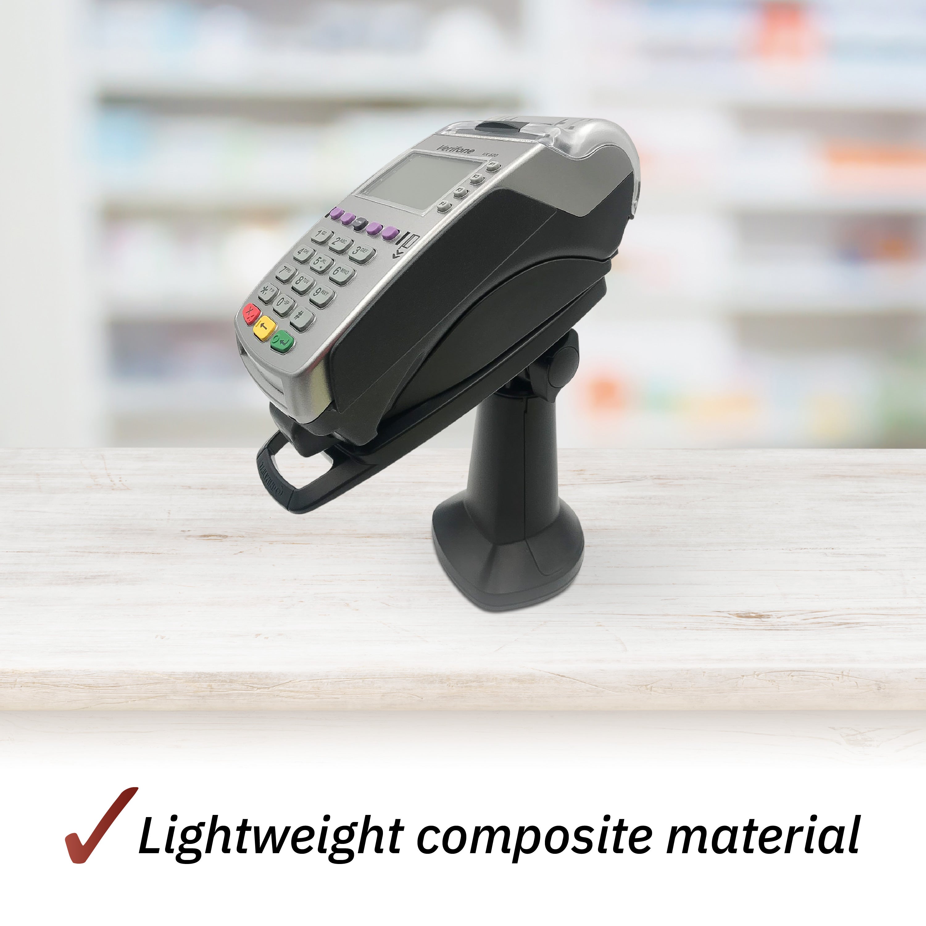 Verifone Vx520 EMV 7" Pole Mount Terminal Stand - DCCSUPPLY.COM