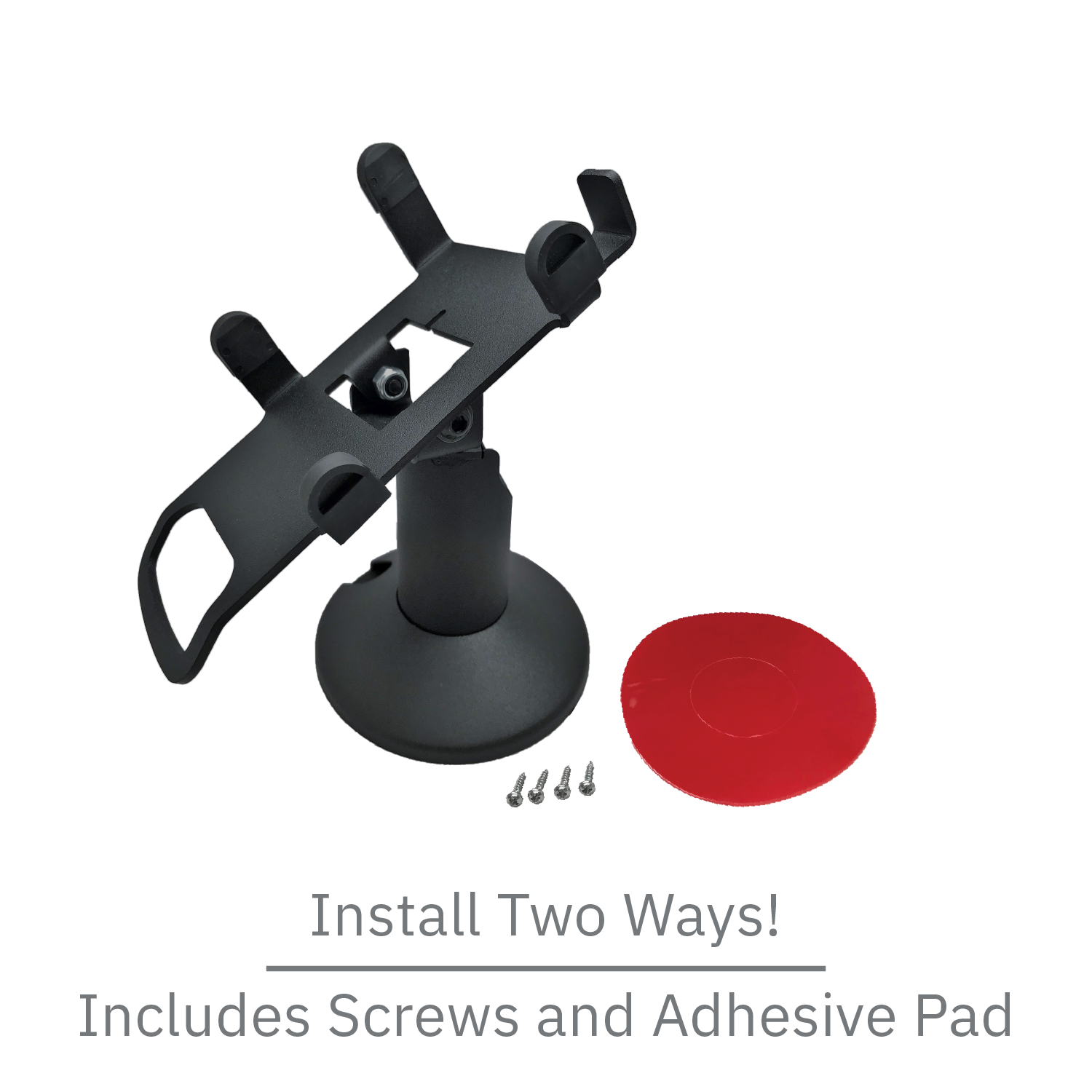 Dejavoo Z3/Z6 Low Profile Swivel and Tilt Black Metal Stand - DCCSUPPLY.COM