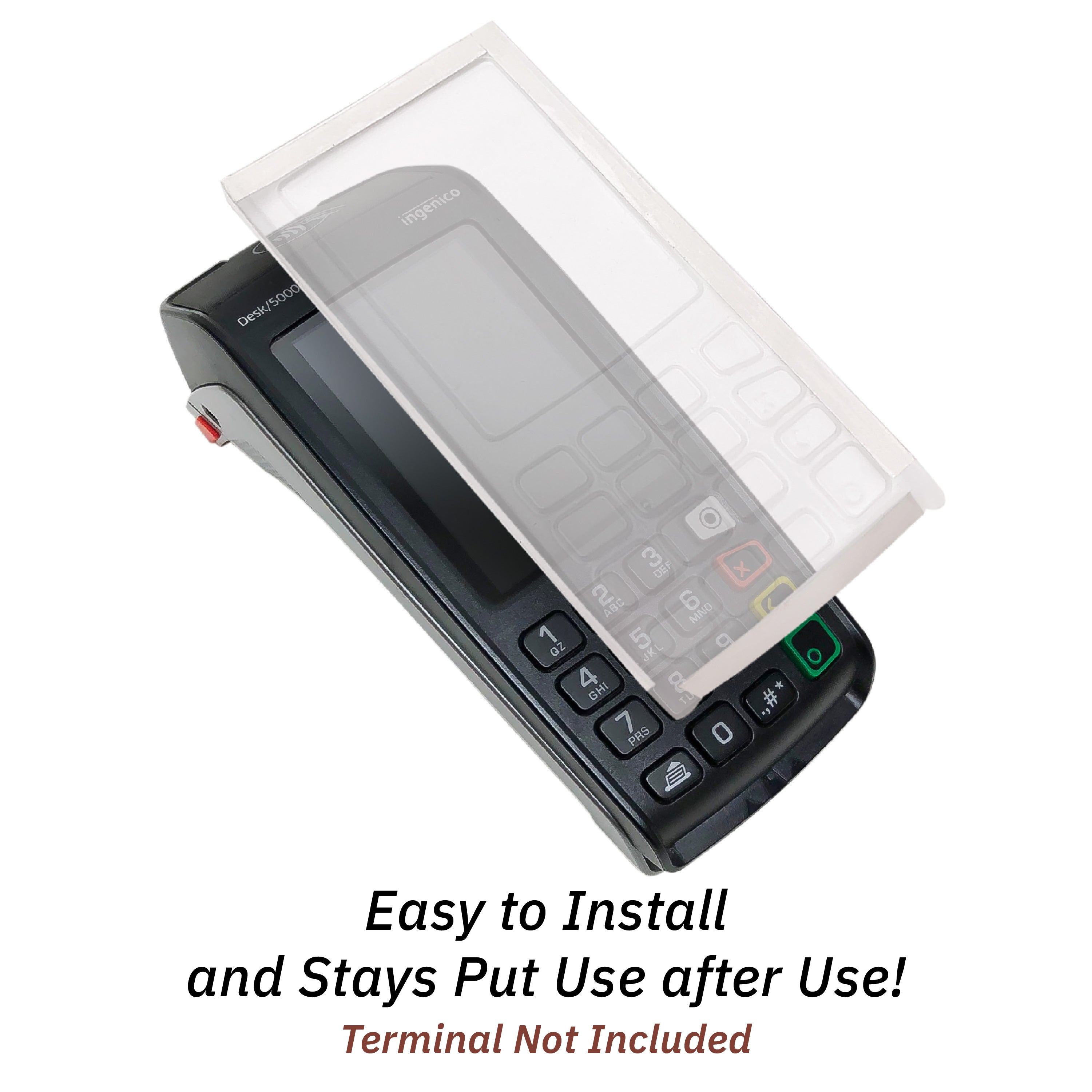 Ingenico Desk/5000 Full Device Protective Cover - DCCSUPPLY.COM