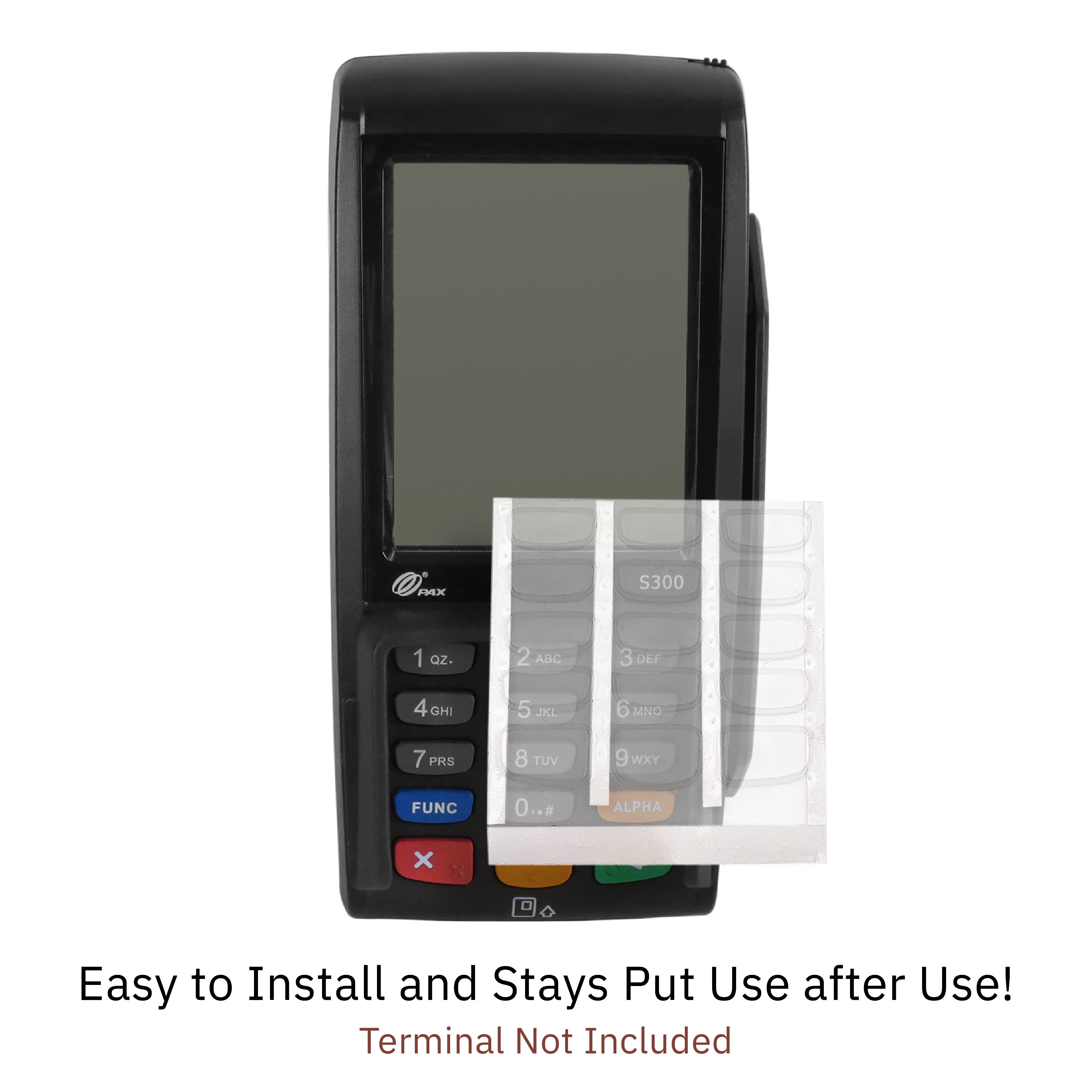 PAX S300 Terminal Keypad Protective Cover - DCCSUPPLY.COM