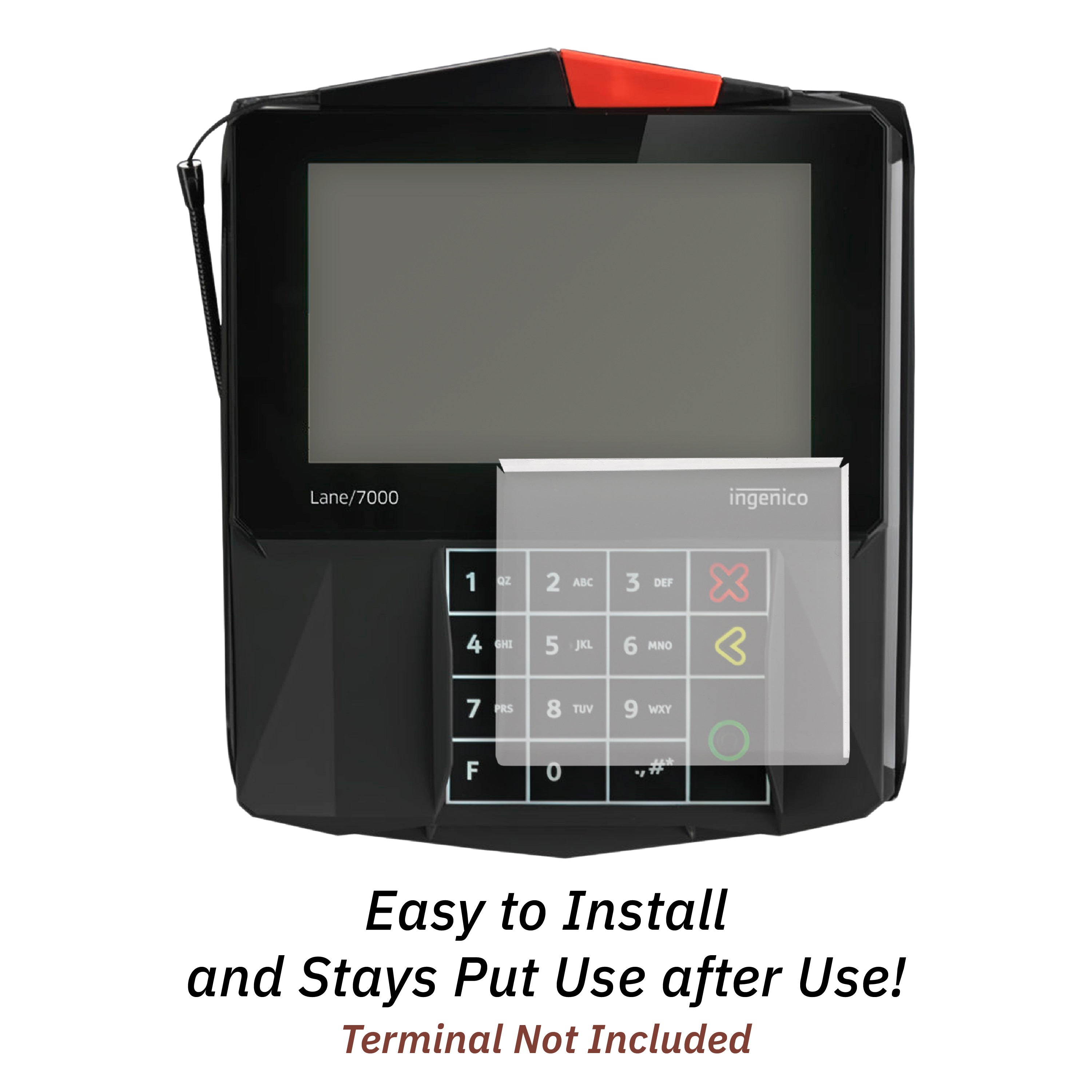 Ingenico Lane/7000 Keypad Protective Cover - DCCSUPPLY.COM